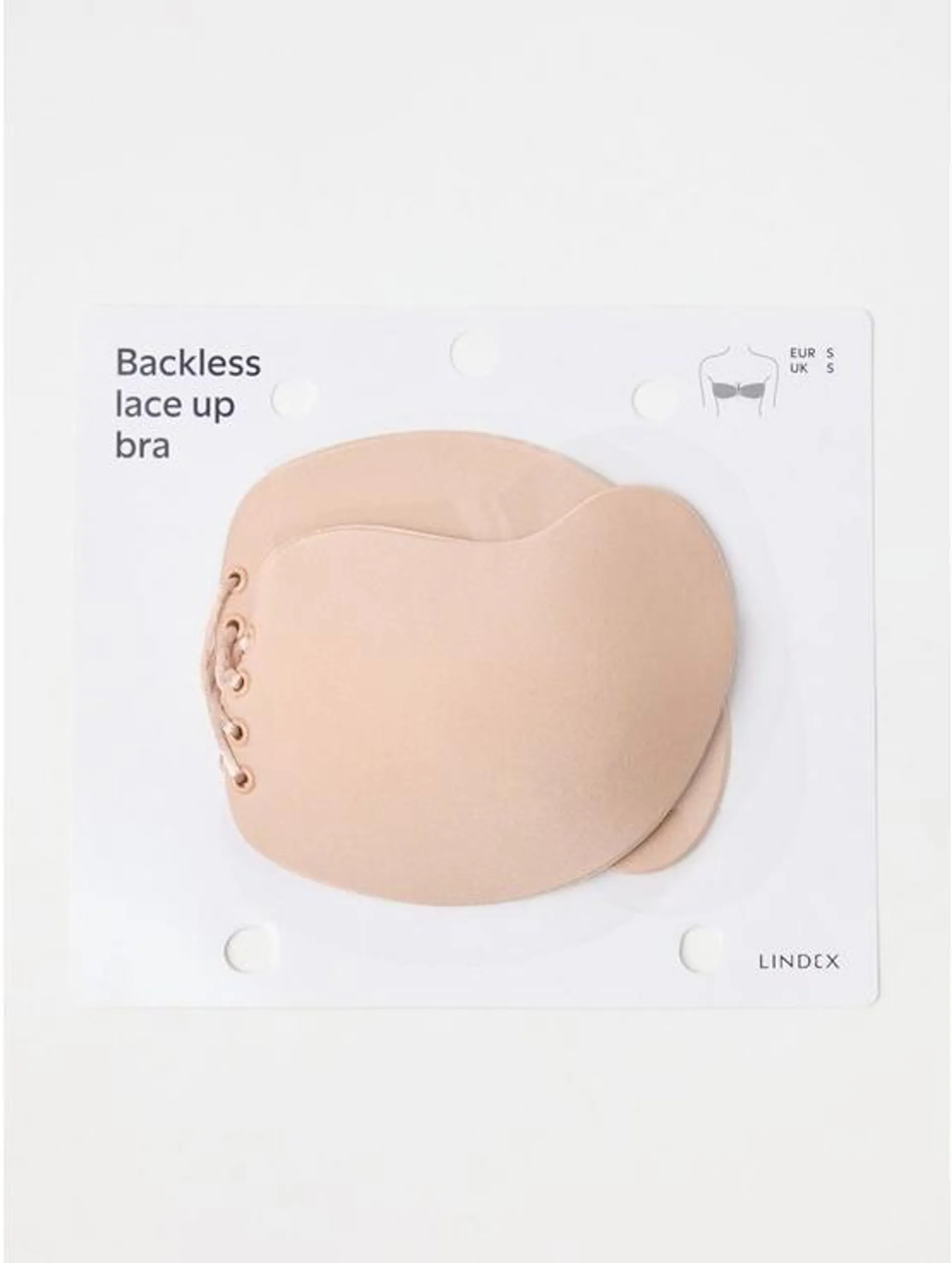 Backless Lace Up BH