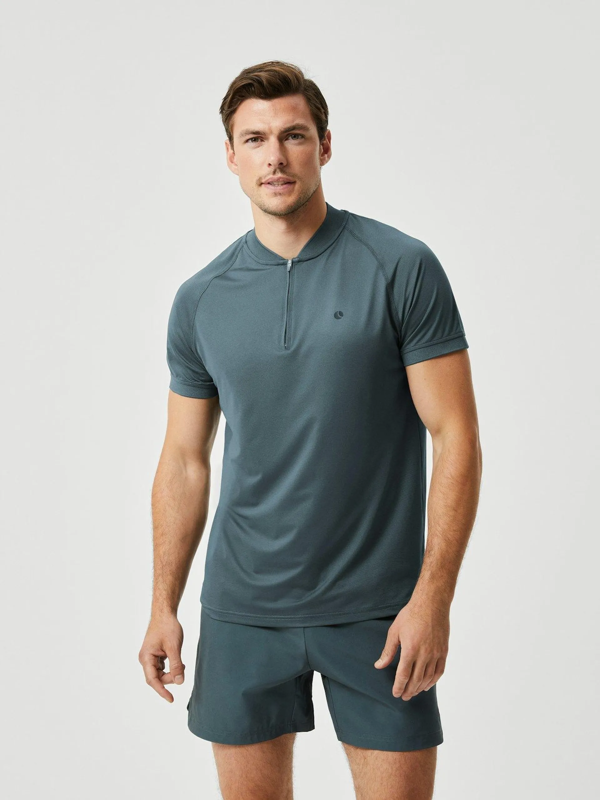 Ace Performance Zip Polo