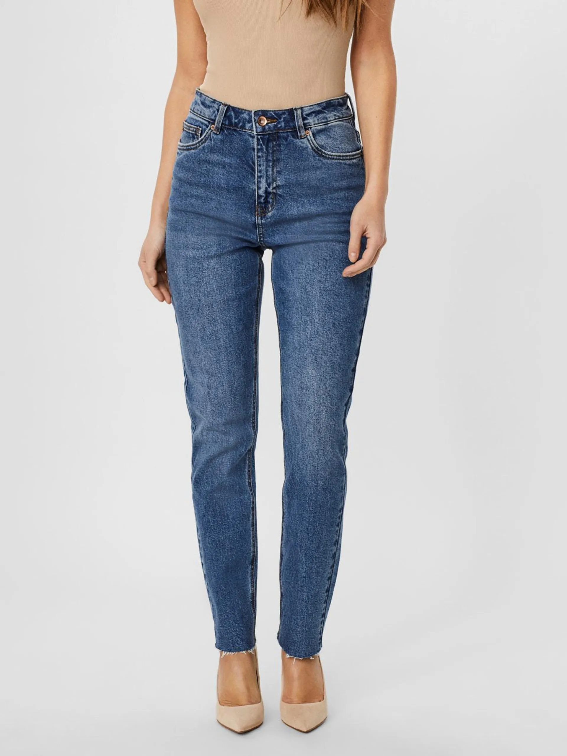 VMBRENDA Jeans med høy midje