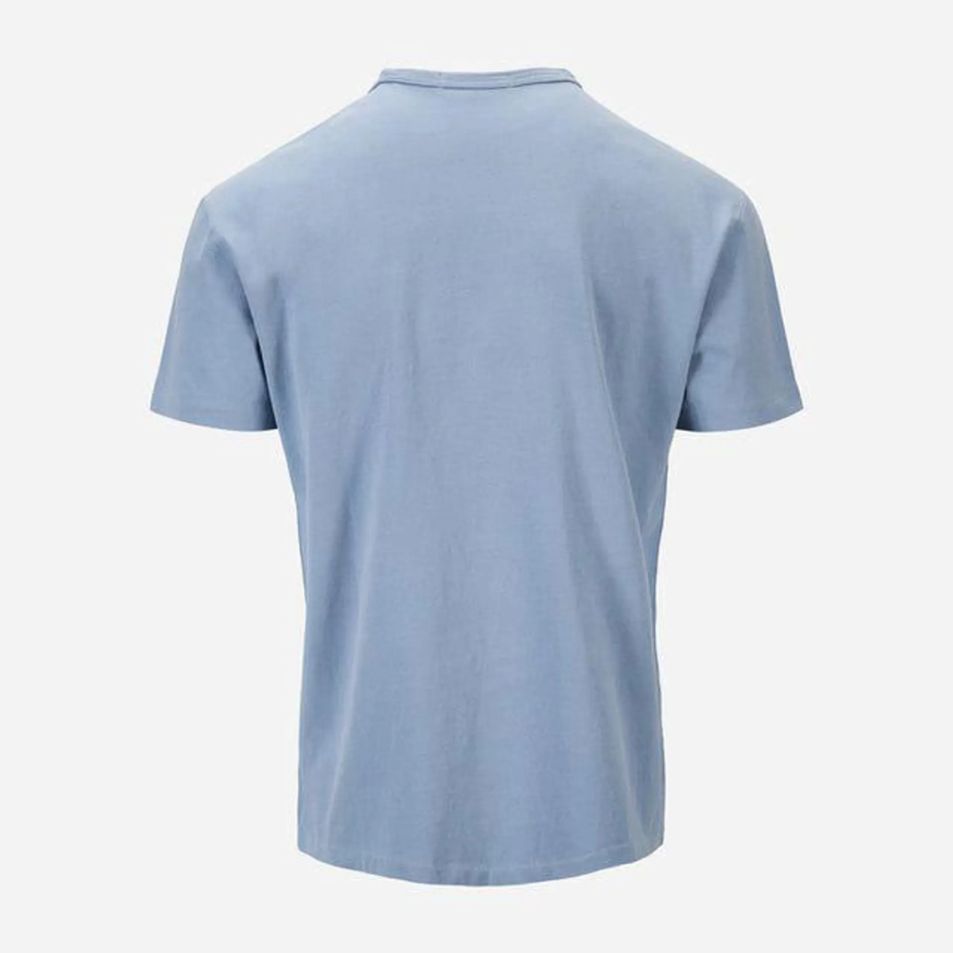 Classic Fit Jersey Crewneck T-Shirt - Channel Blue