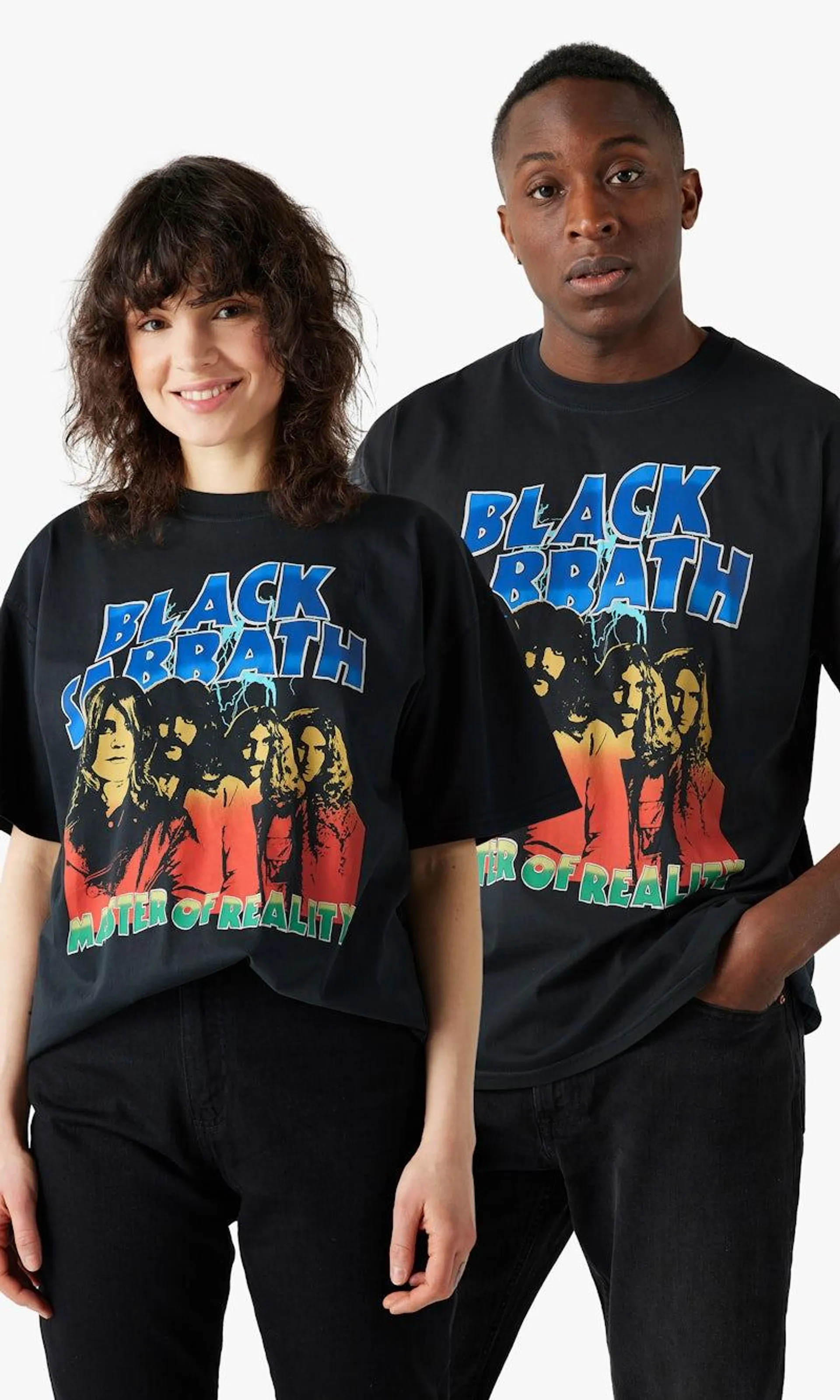 Black Sabbath Loose Fit T-Skjorte