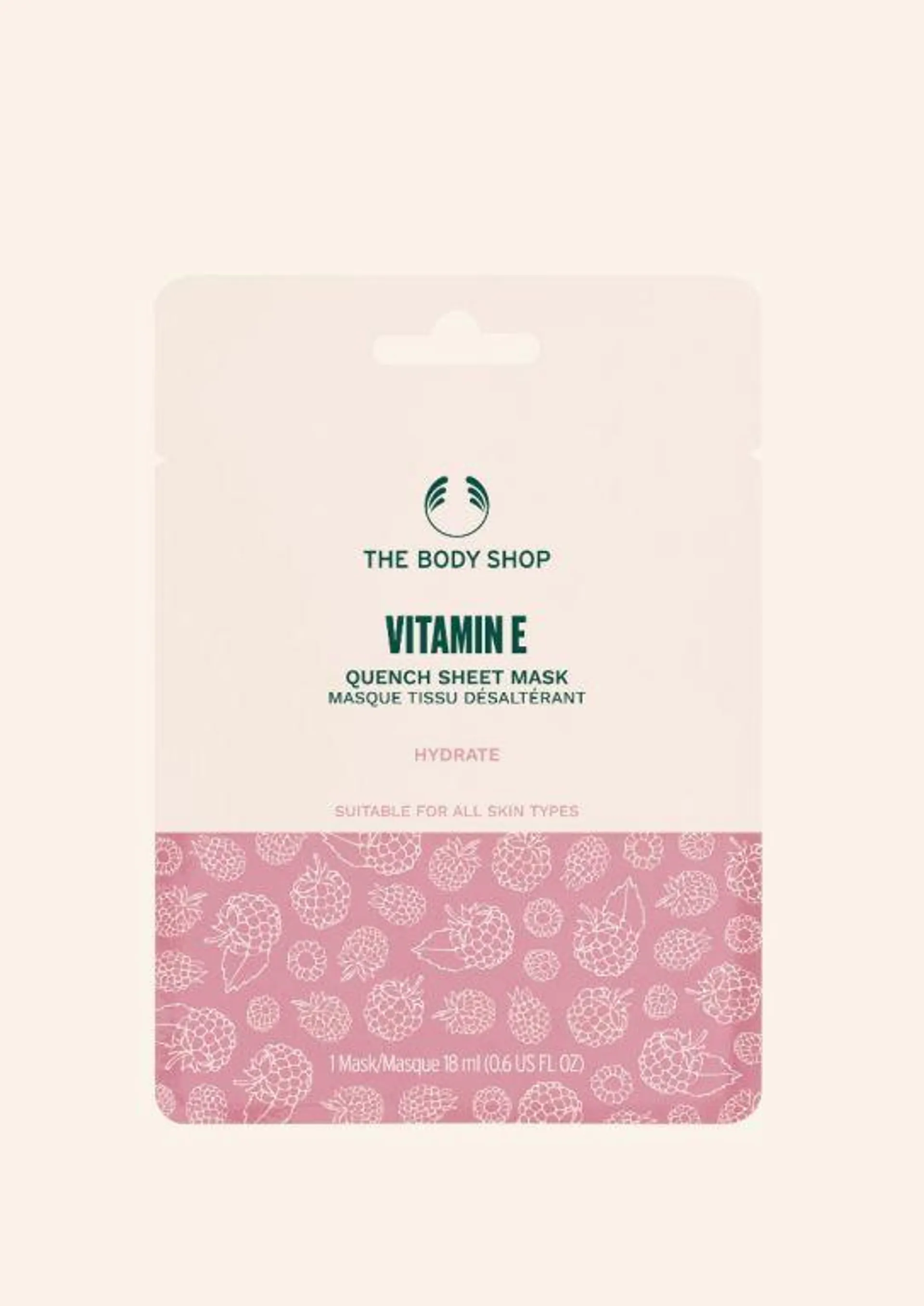 Vitamin E Sheet Mask - Ansiktsmaske