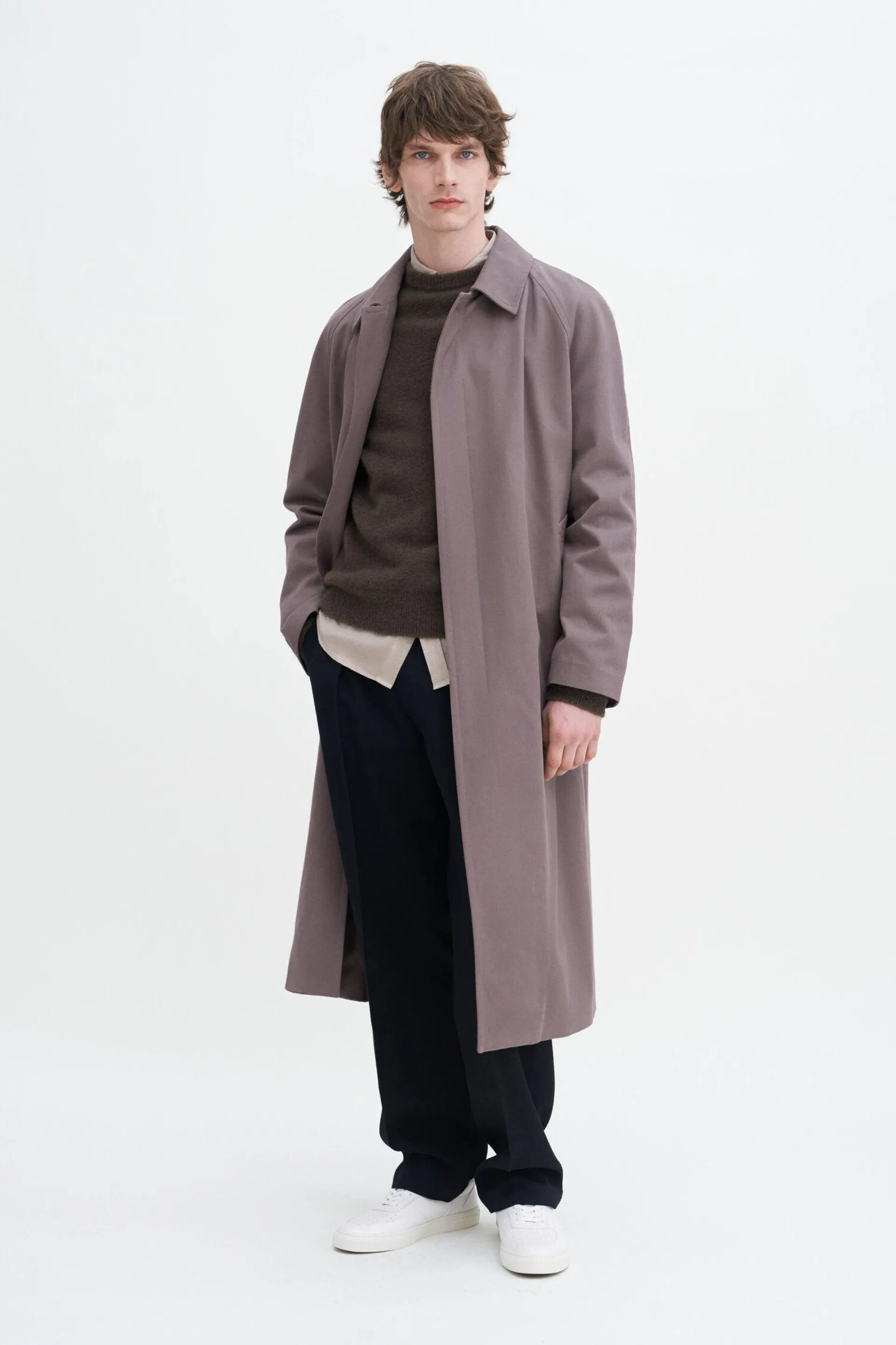 Cotton Gabardine Car Coat