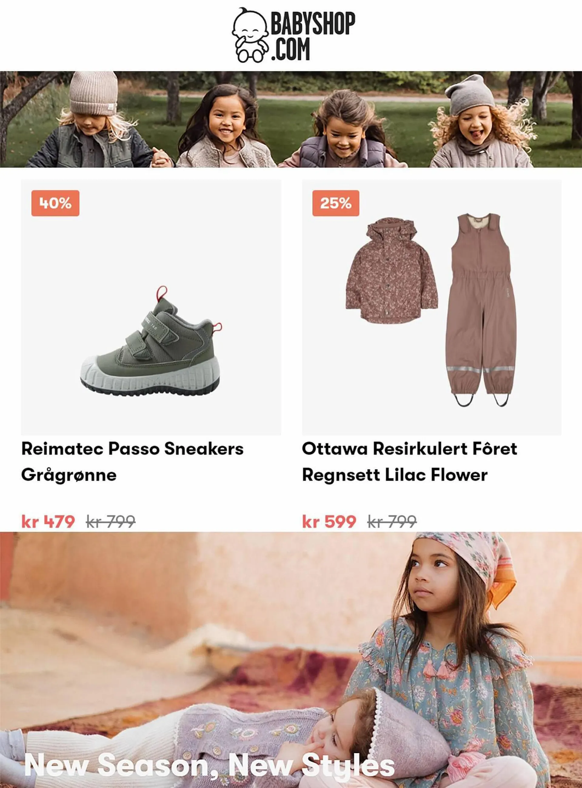 Babyshop Kundeavis fra 17. august til 30. august 2023 - kundeavisside 1