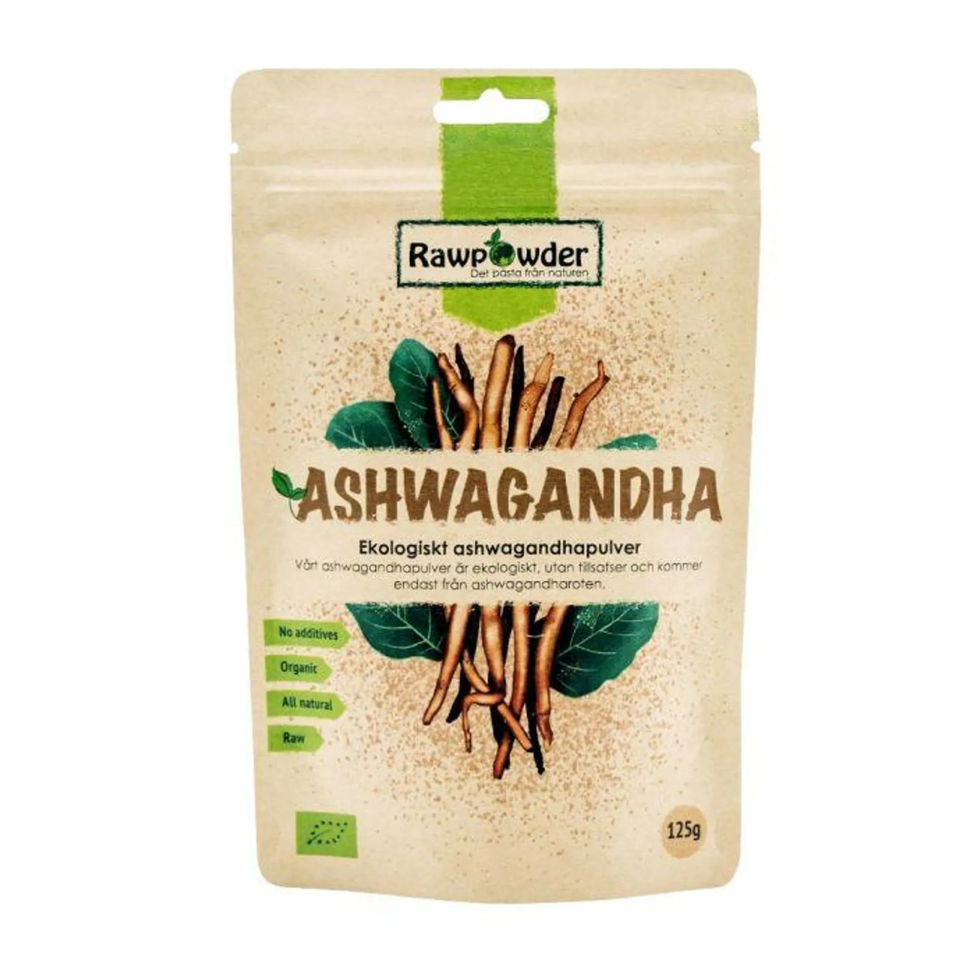 Rawpowder Ashwagandha (pulver)