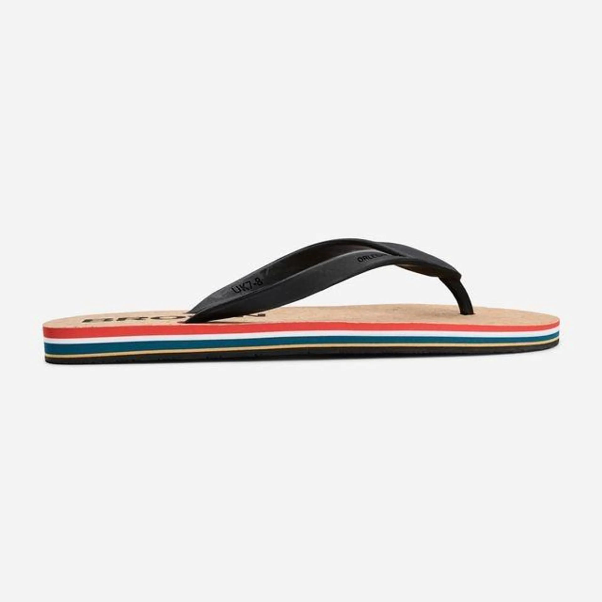 Haston Ob Stripe - Black/White Sand