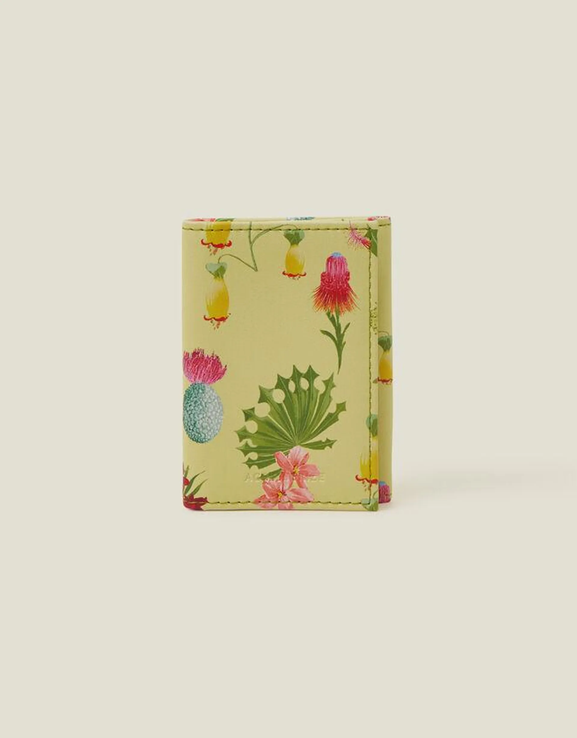 Floral Travel Card Holder