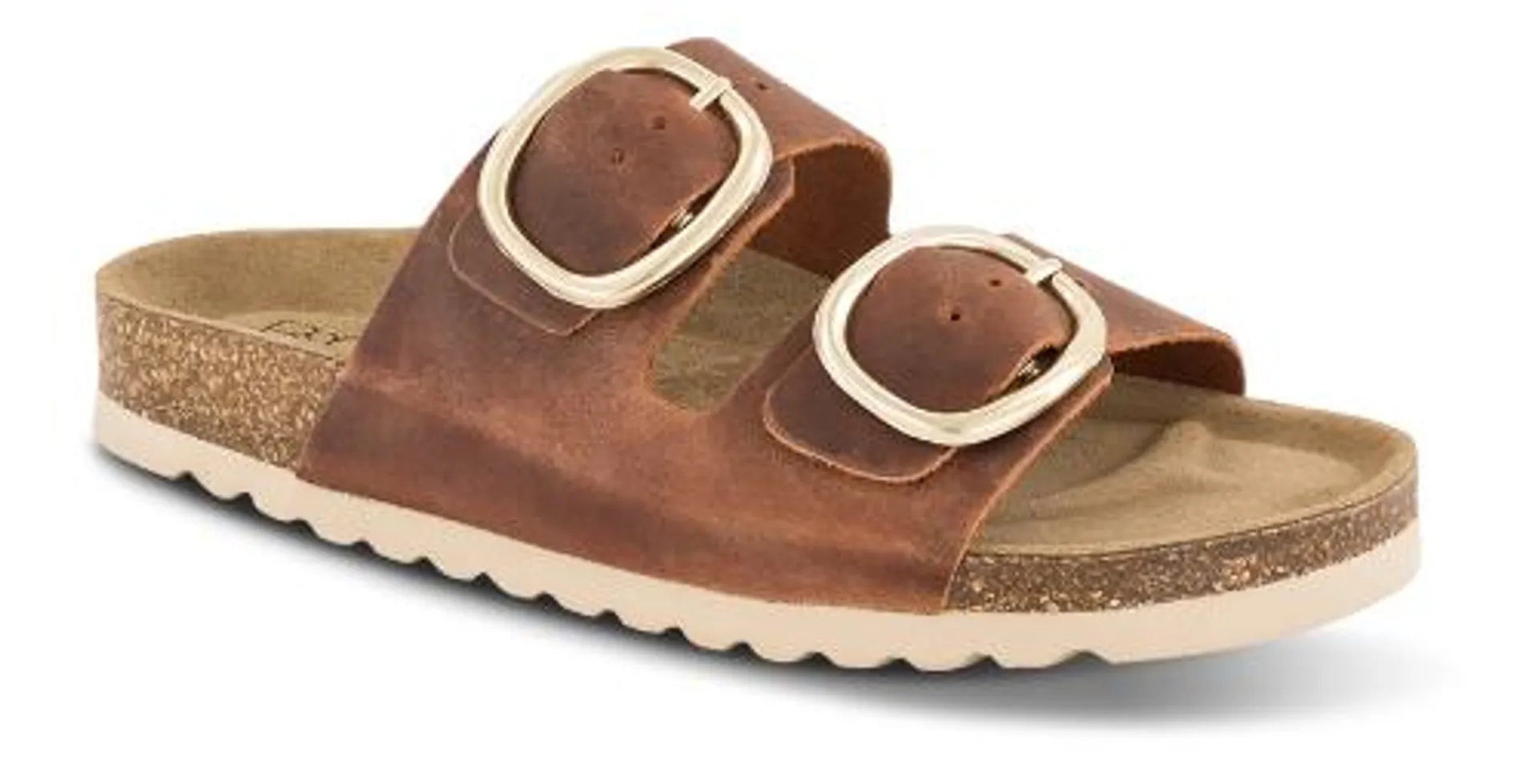 B&CO Damesandal Brun 4414101530