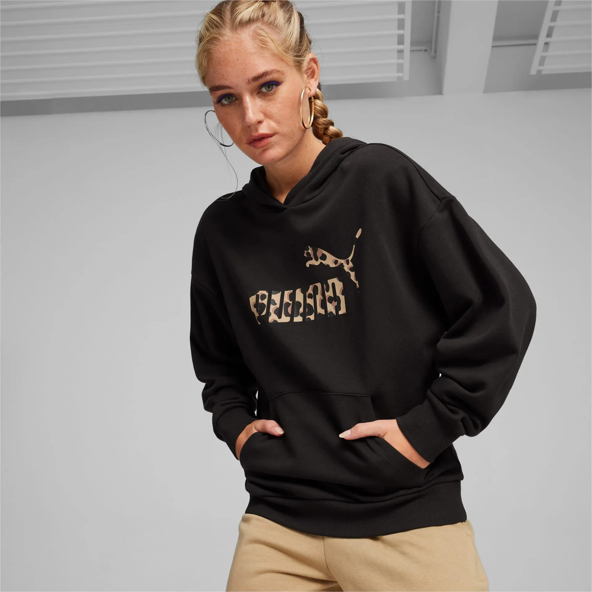 Hoodie ESS+ ANIMAL Femme