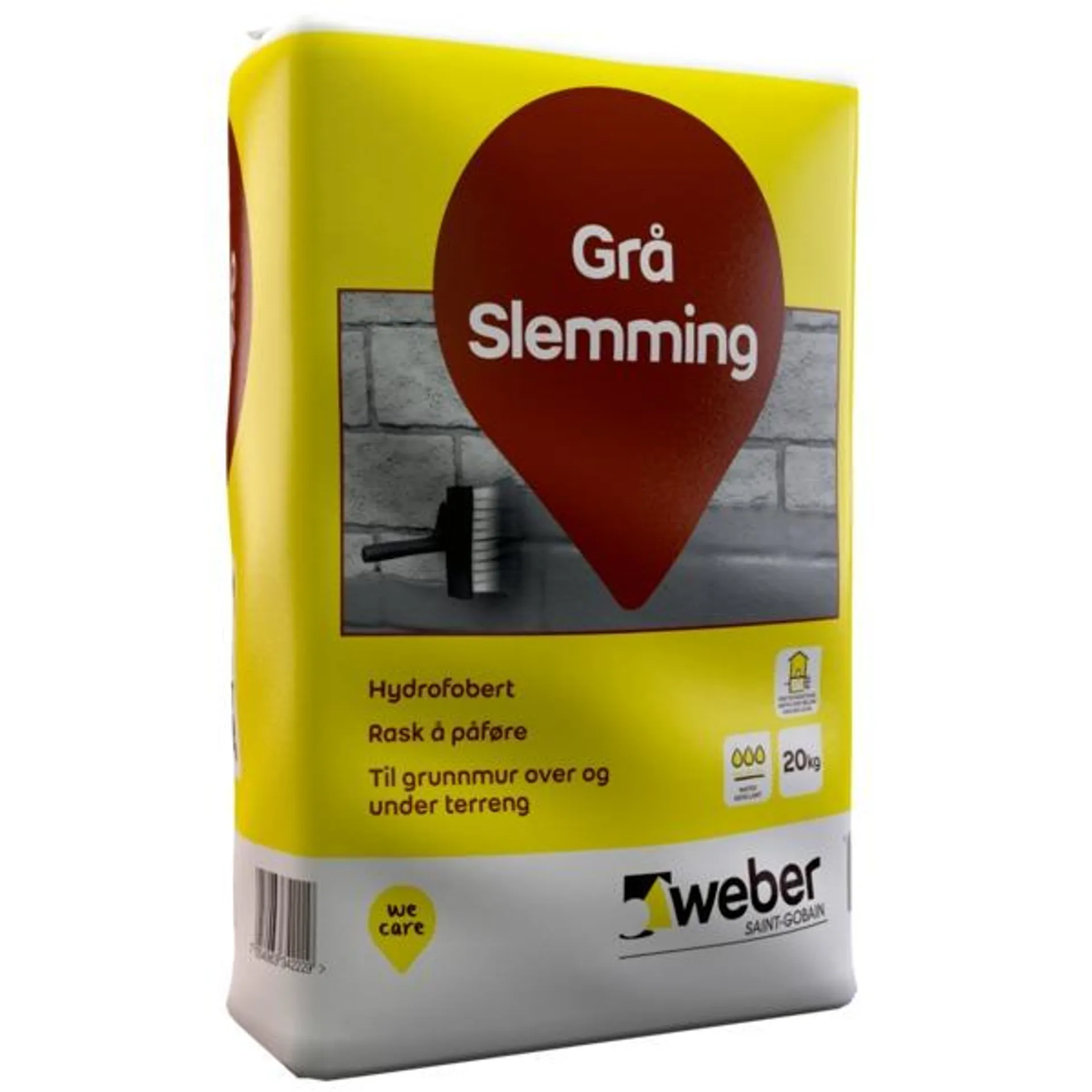 Weber Grå slemming 20kg