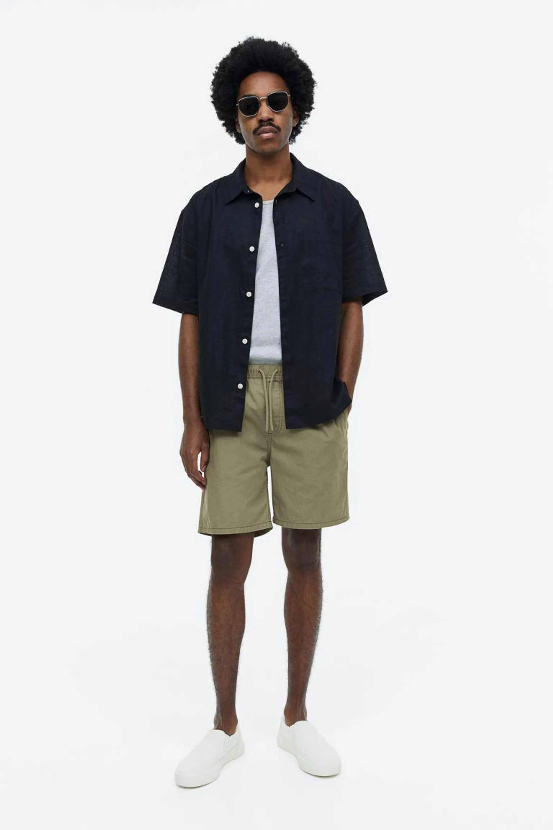 Regular Fit Bomullsshorts