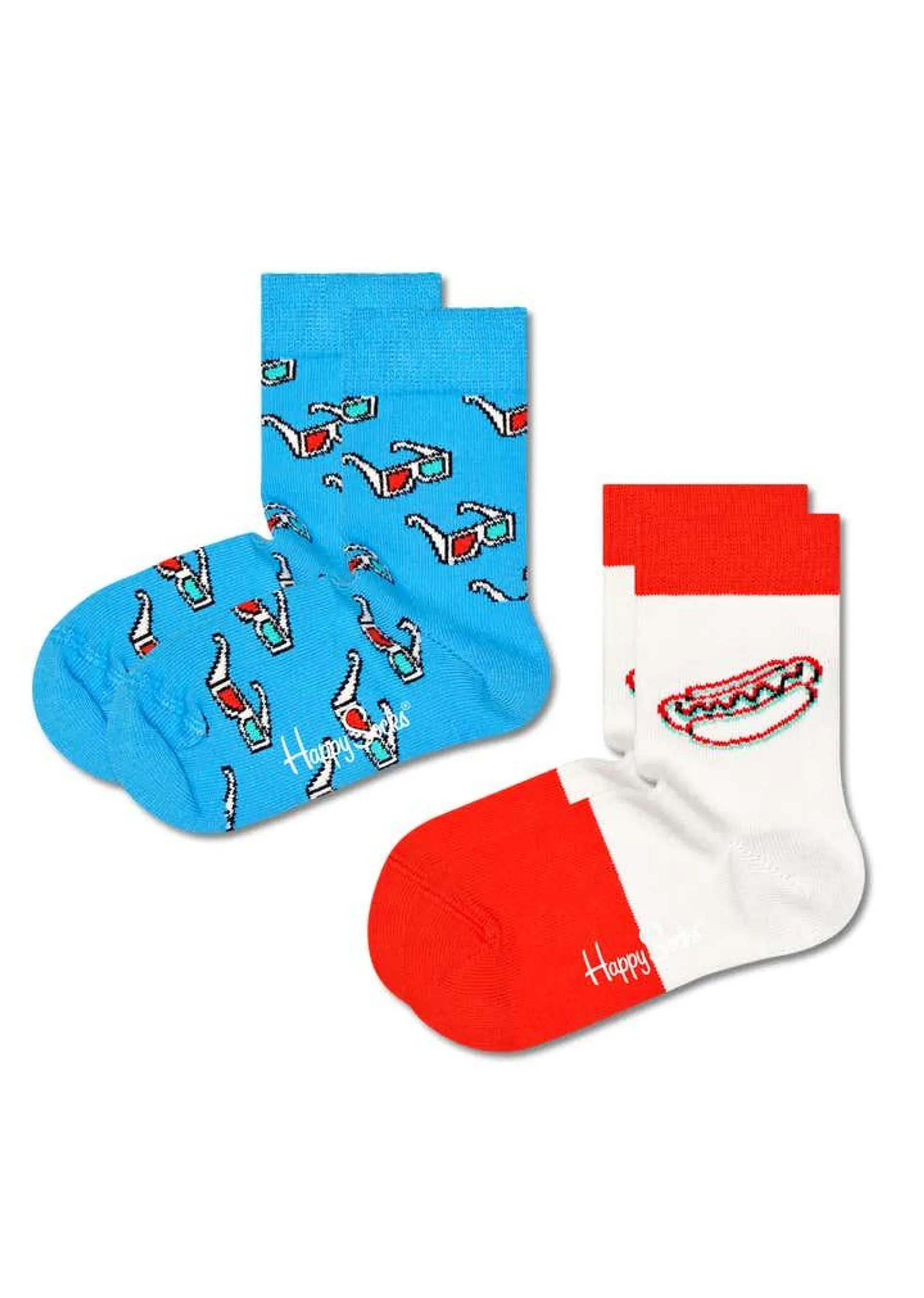 2-Pack Kids 3D Hotdog Sock