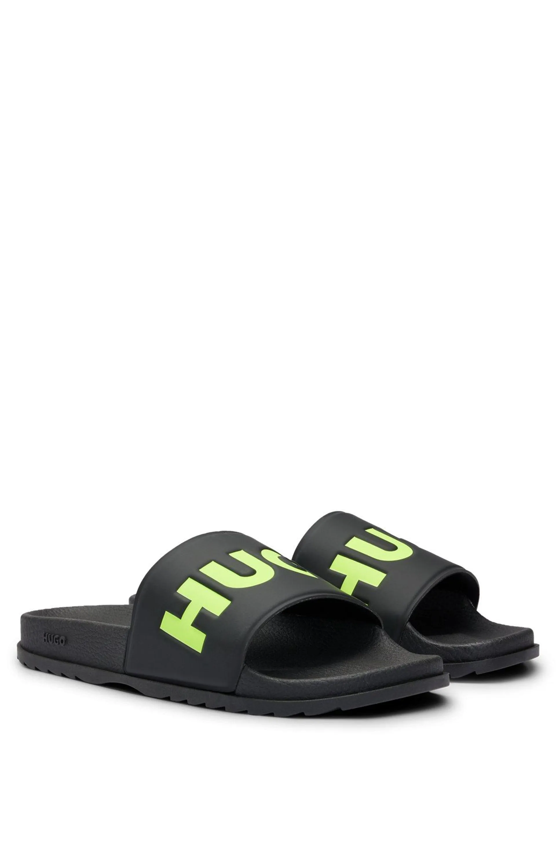 Slides with logo strap