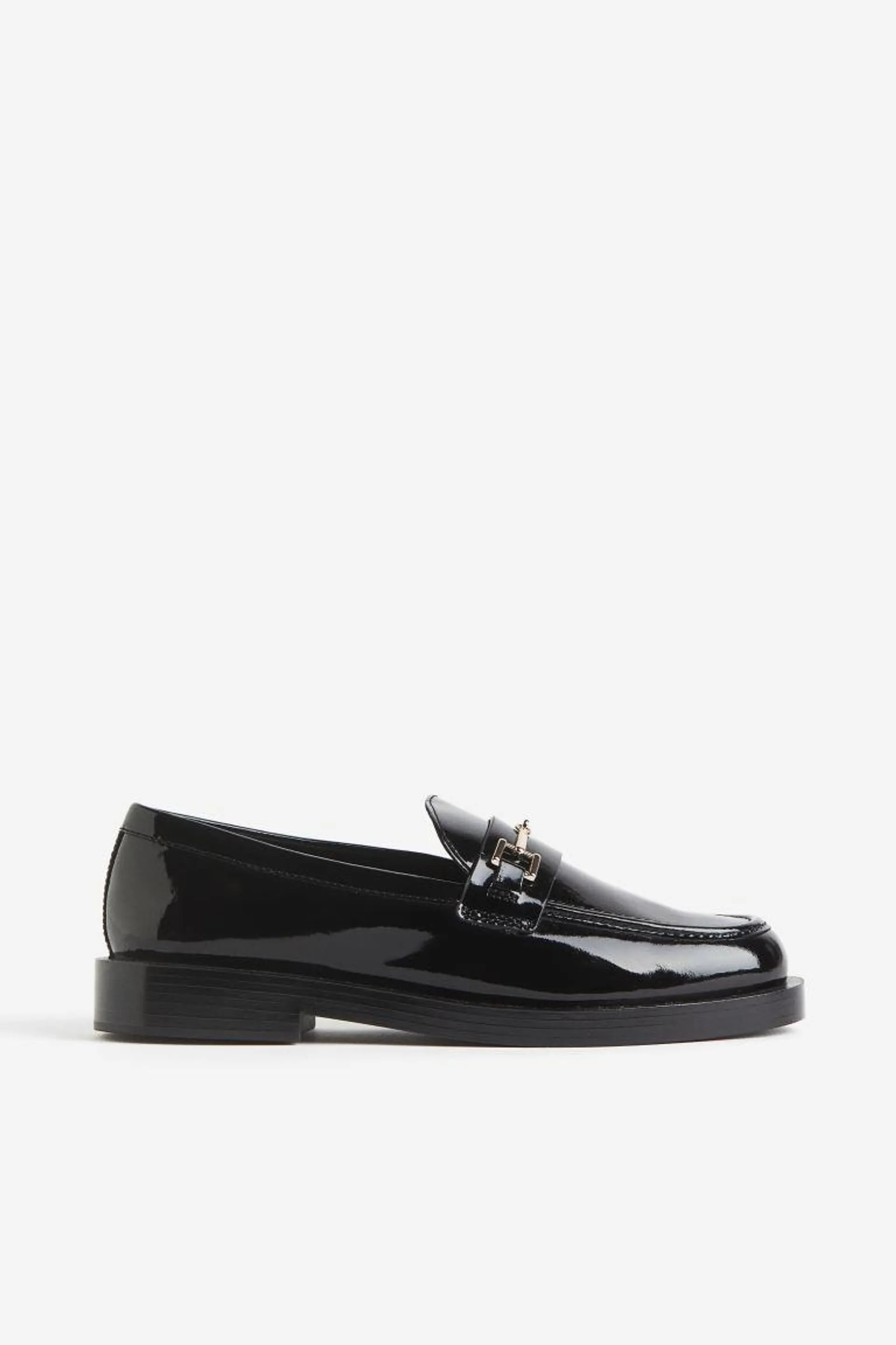 Loafers i skinn