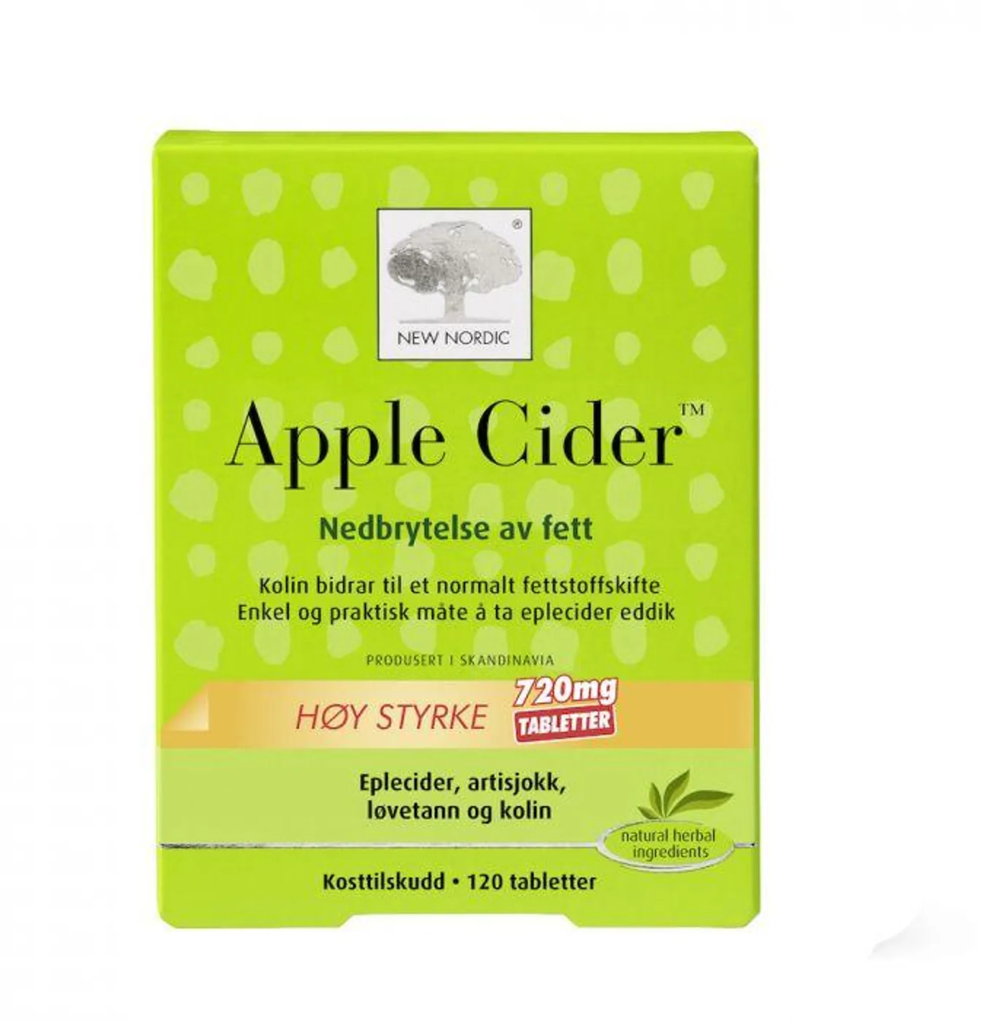 Apple Cider 120 tabletter