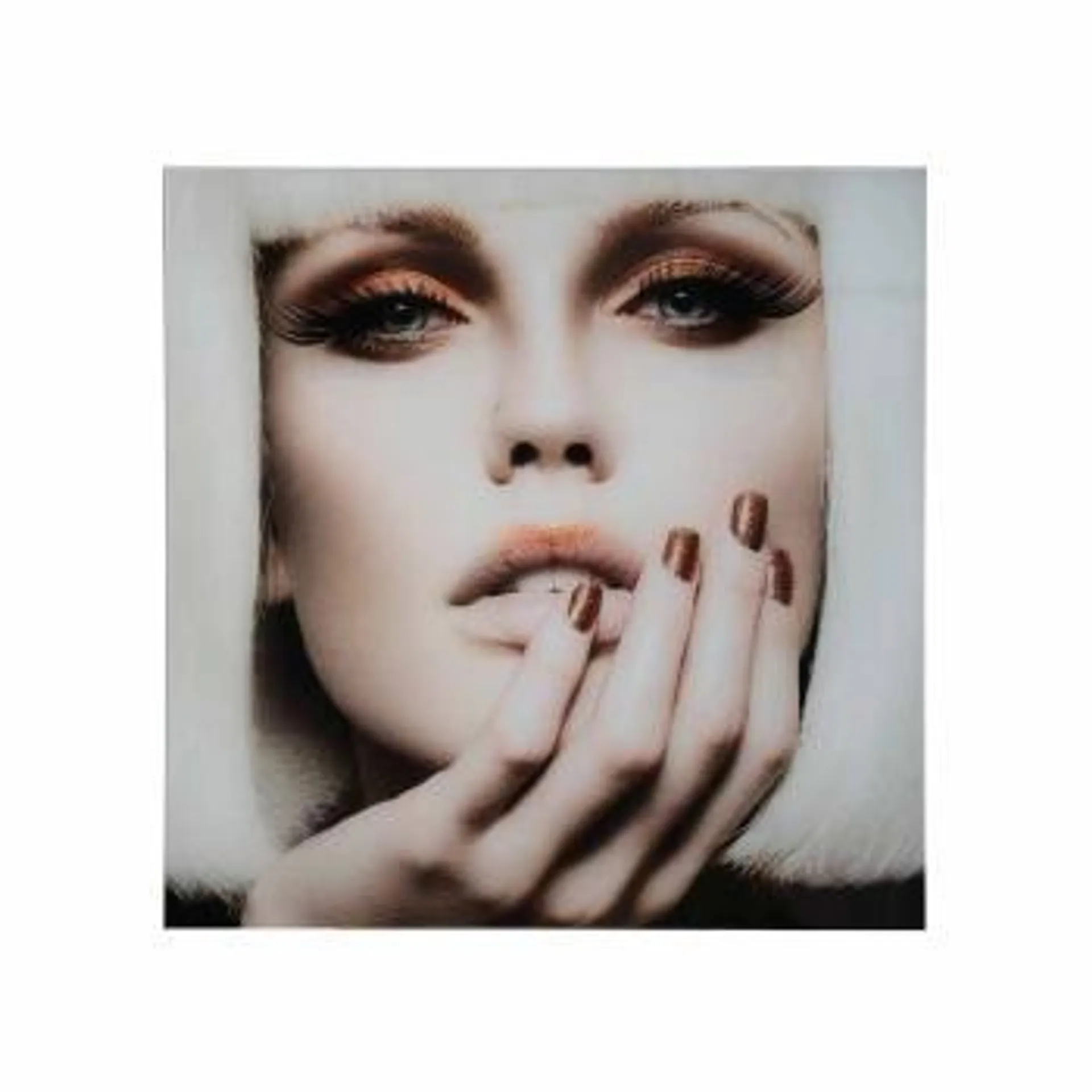 Glassbilde look