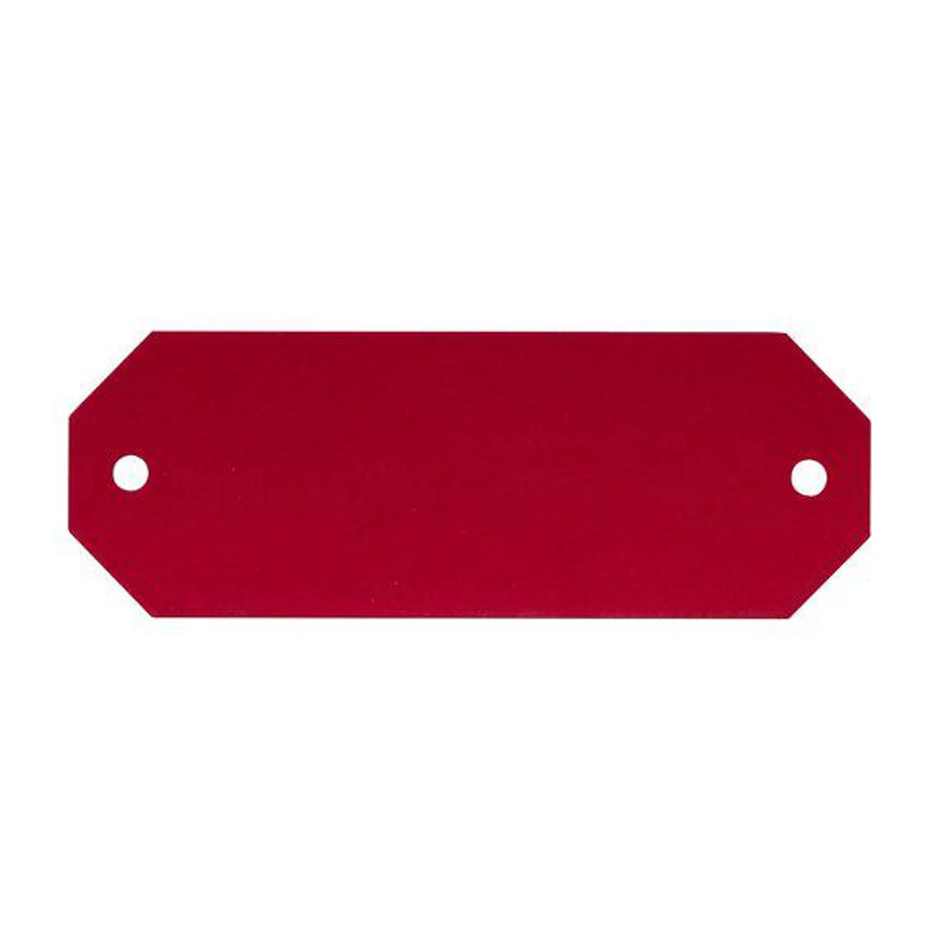 Tags 5x14,5 cm Røde 10pk