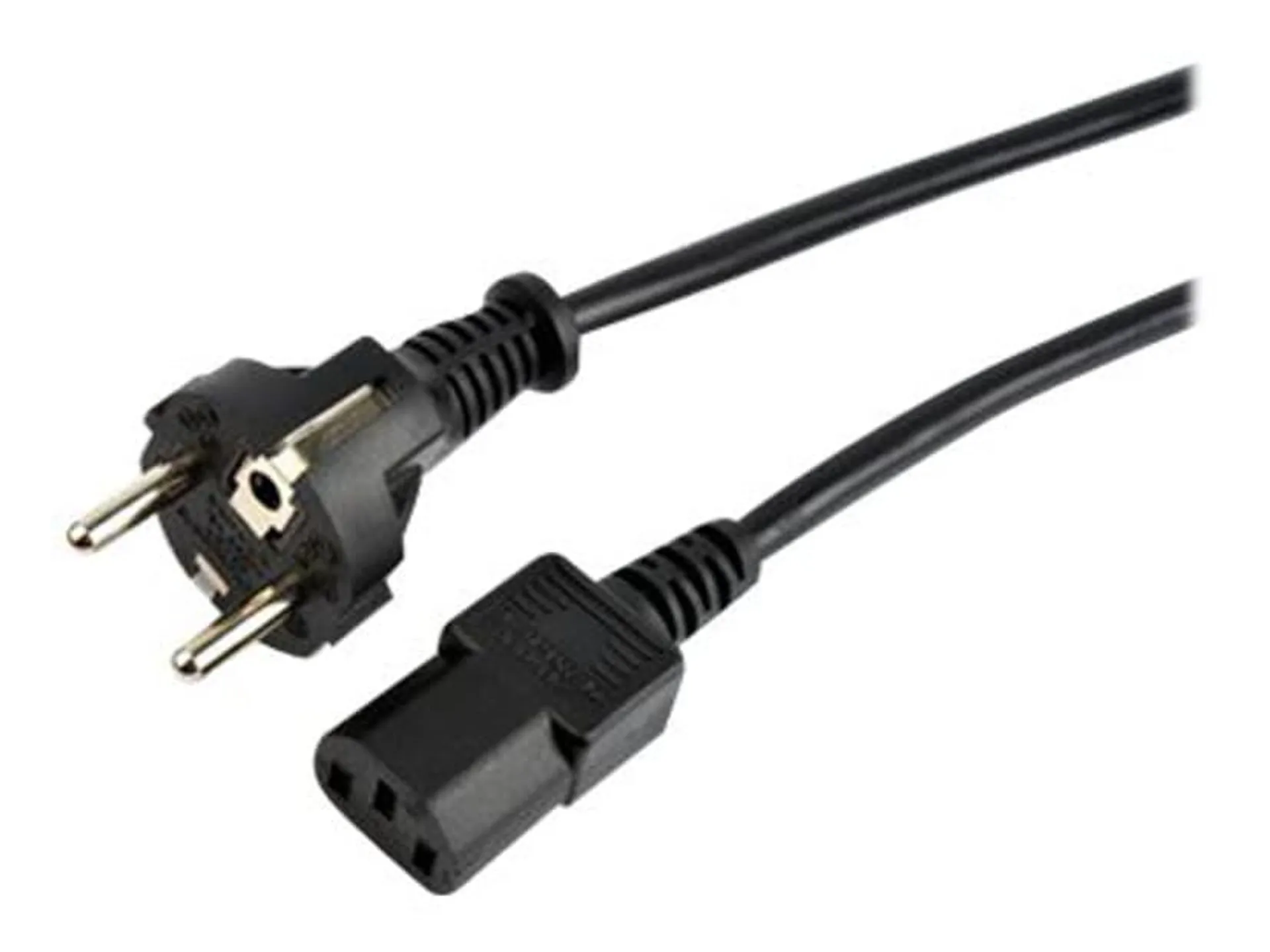 Power Cord PC Power C13 Output 10.0M Straight Black