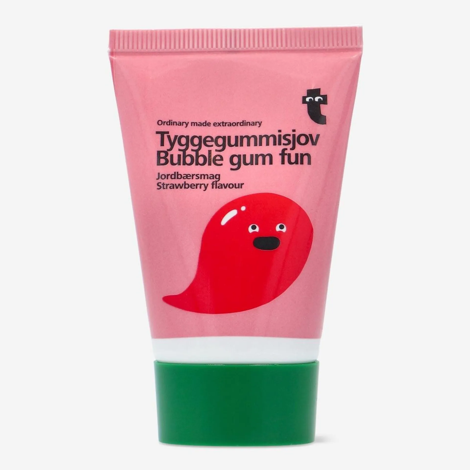 Bubble gum moro. Jordbærsmak
