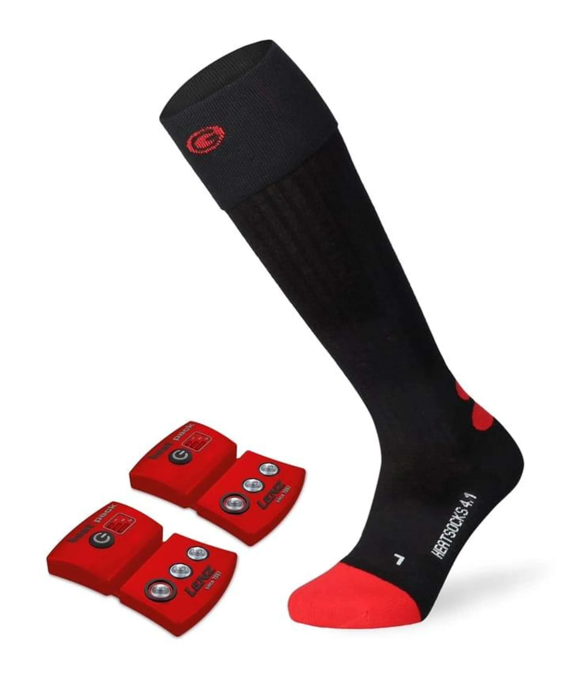 Lenz Heat Sock + Heat Pack Black