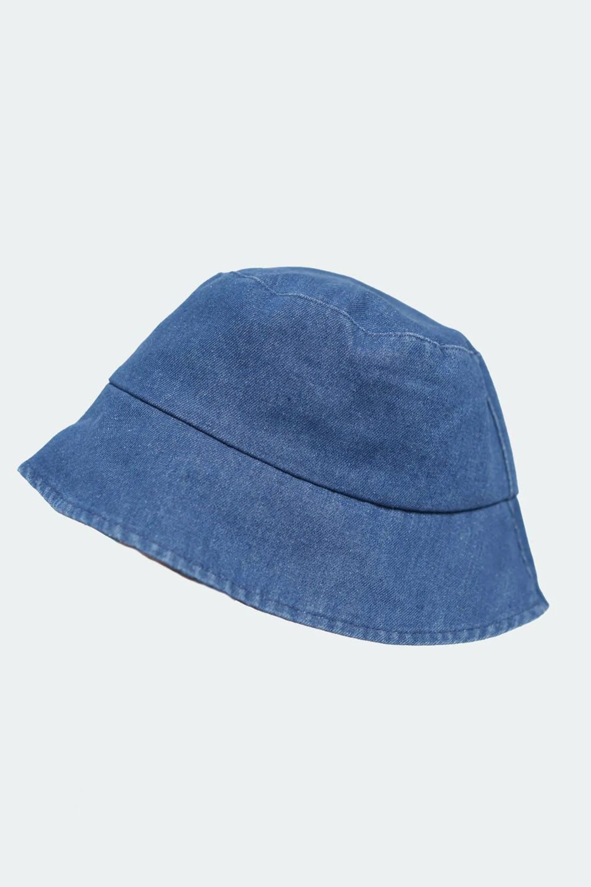 Denim bucket hat