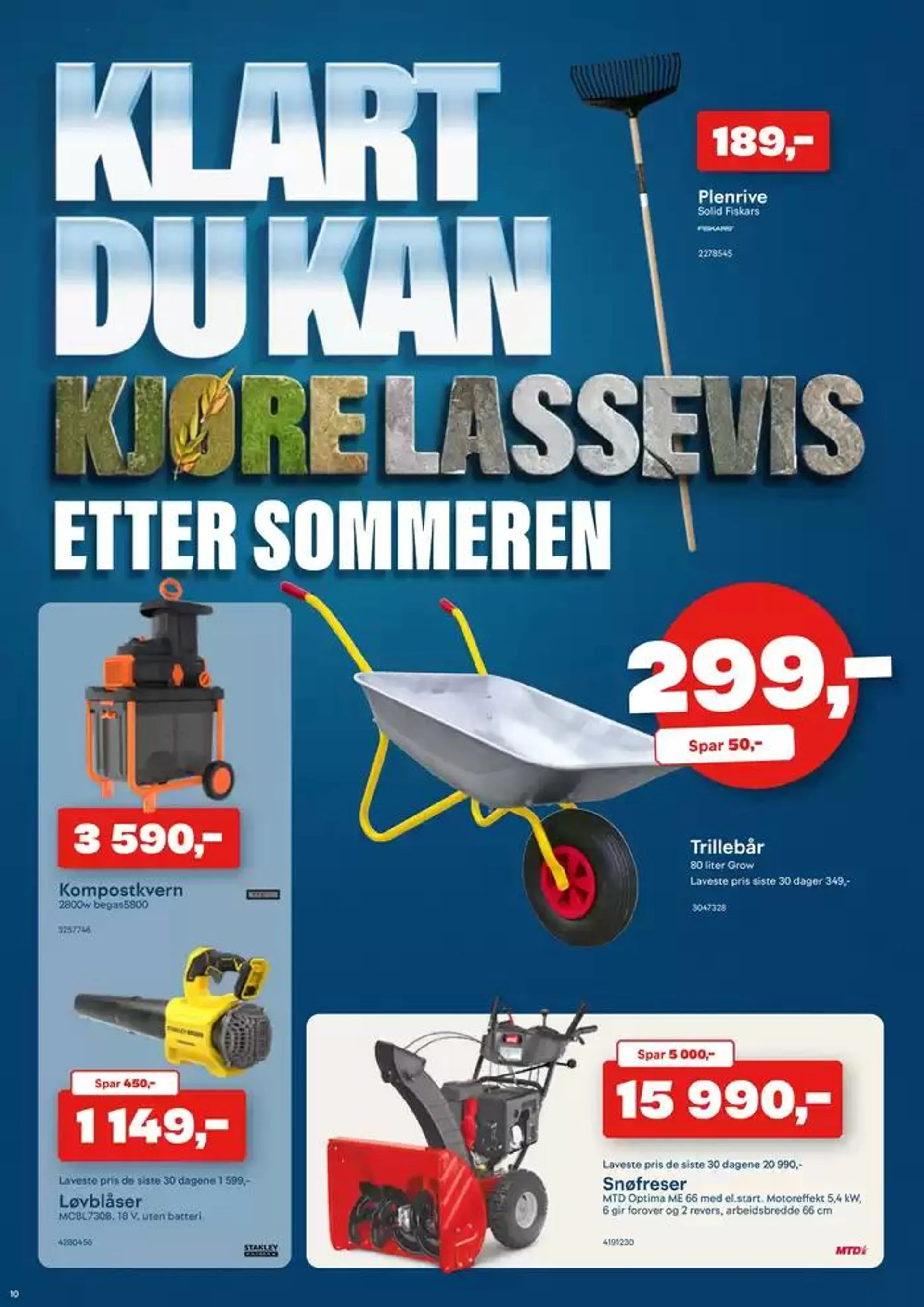 Klart du kan! fra 9. oktober til 3. november 2024 - kundeavisside 10