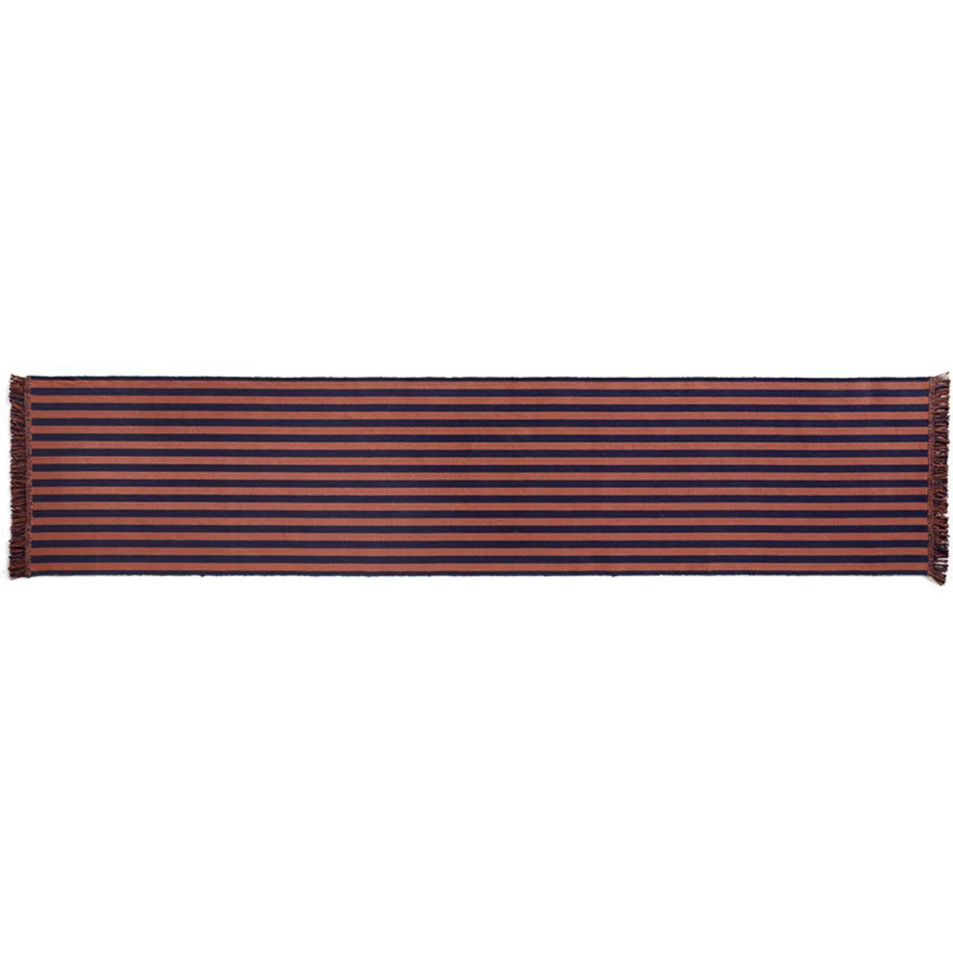 Stripes And Stripes Teppe 65 x 300 Navy Cacao