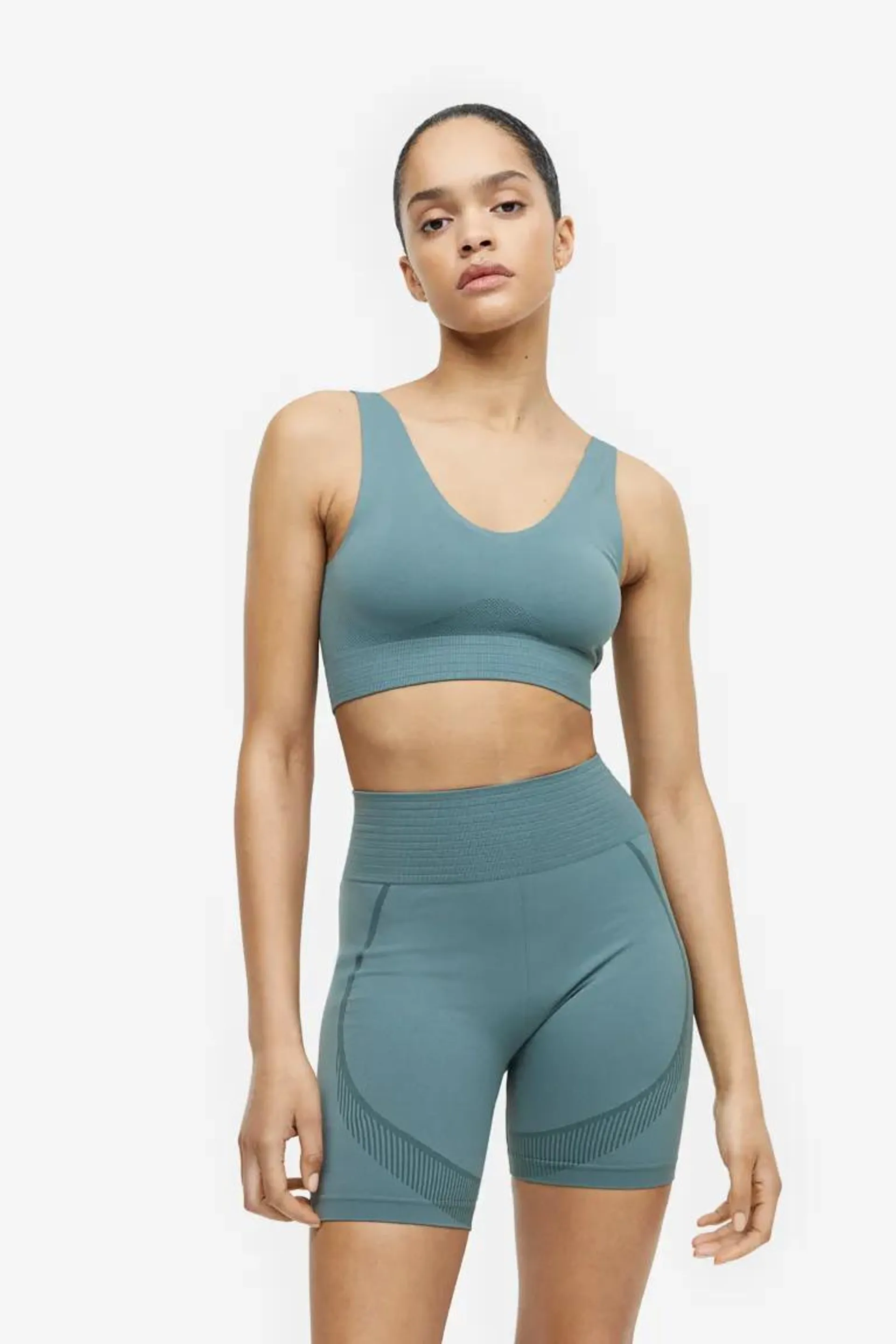DryMove™ sømløs shaping-treningsshorts