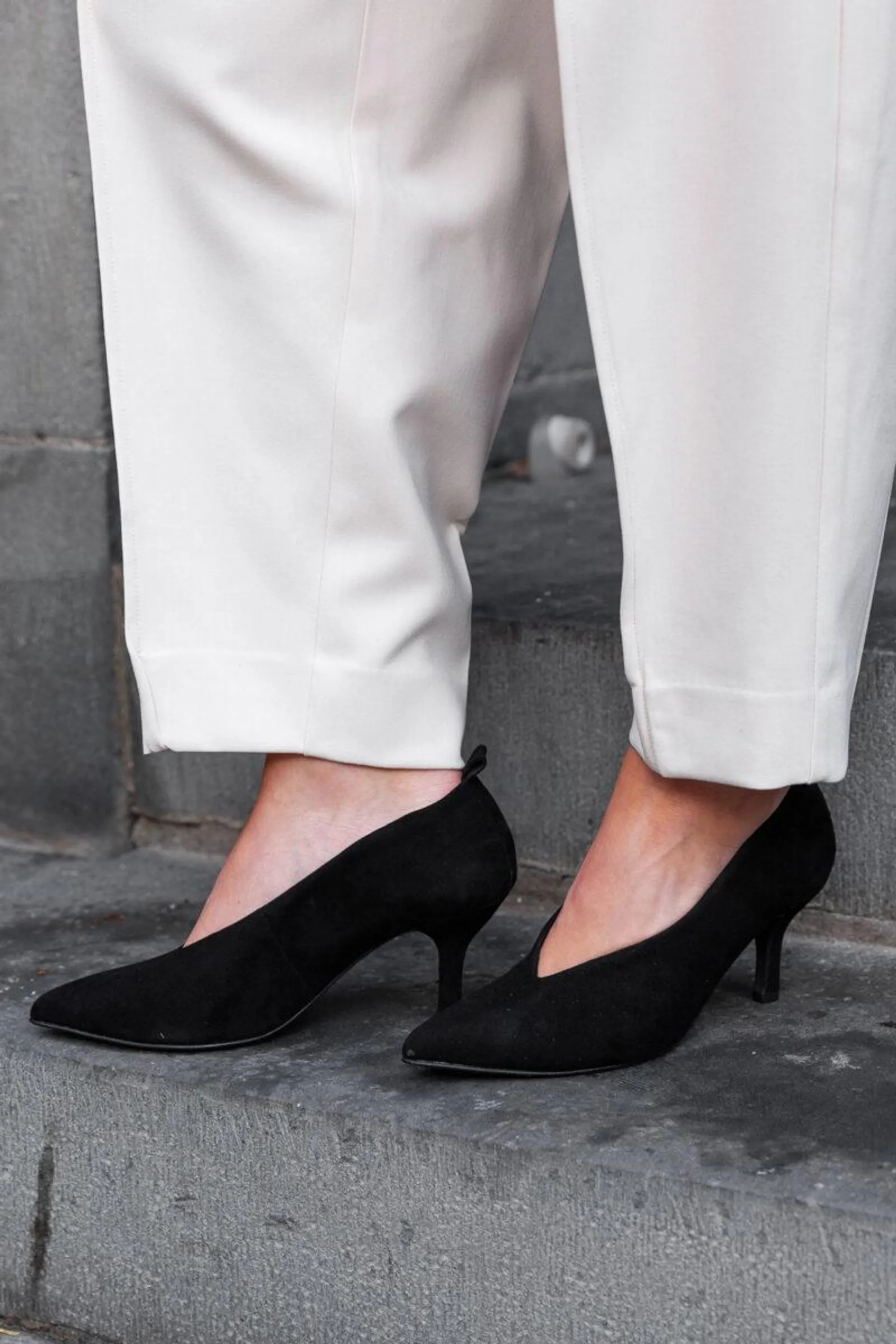 Kim Black Suede