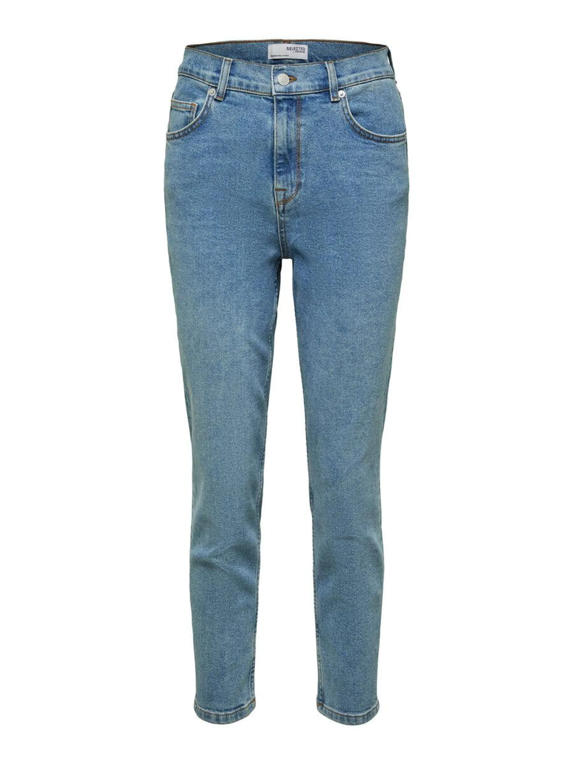 HØY MIDJE MOM JEANS