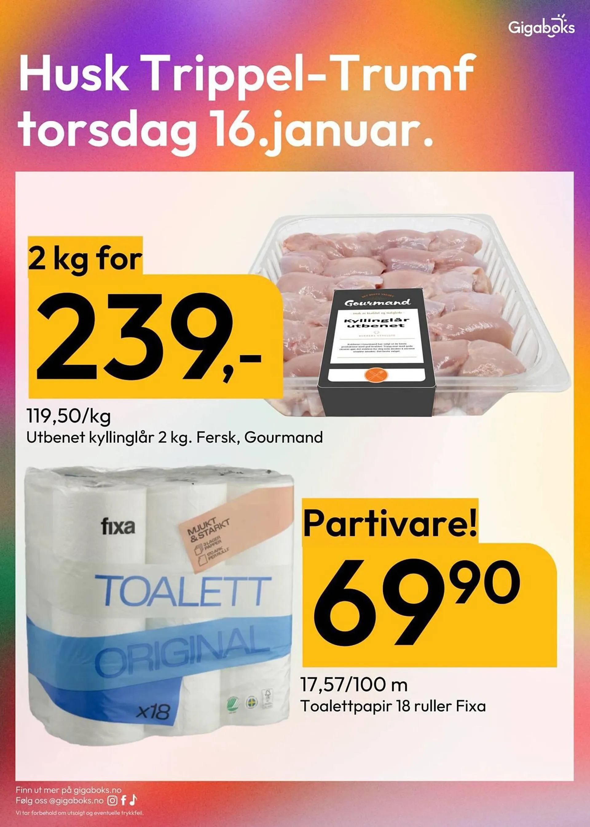 Gigaboks Kundeavis fra 11. januar til 18. januar 2025 - kundeavisside 2