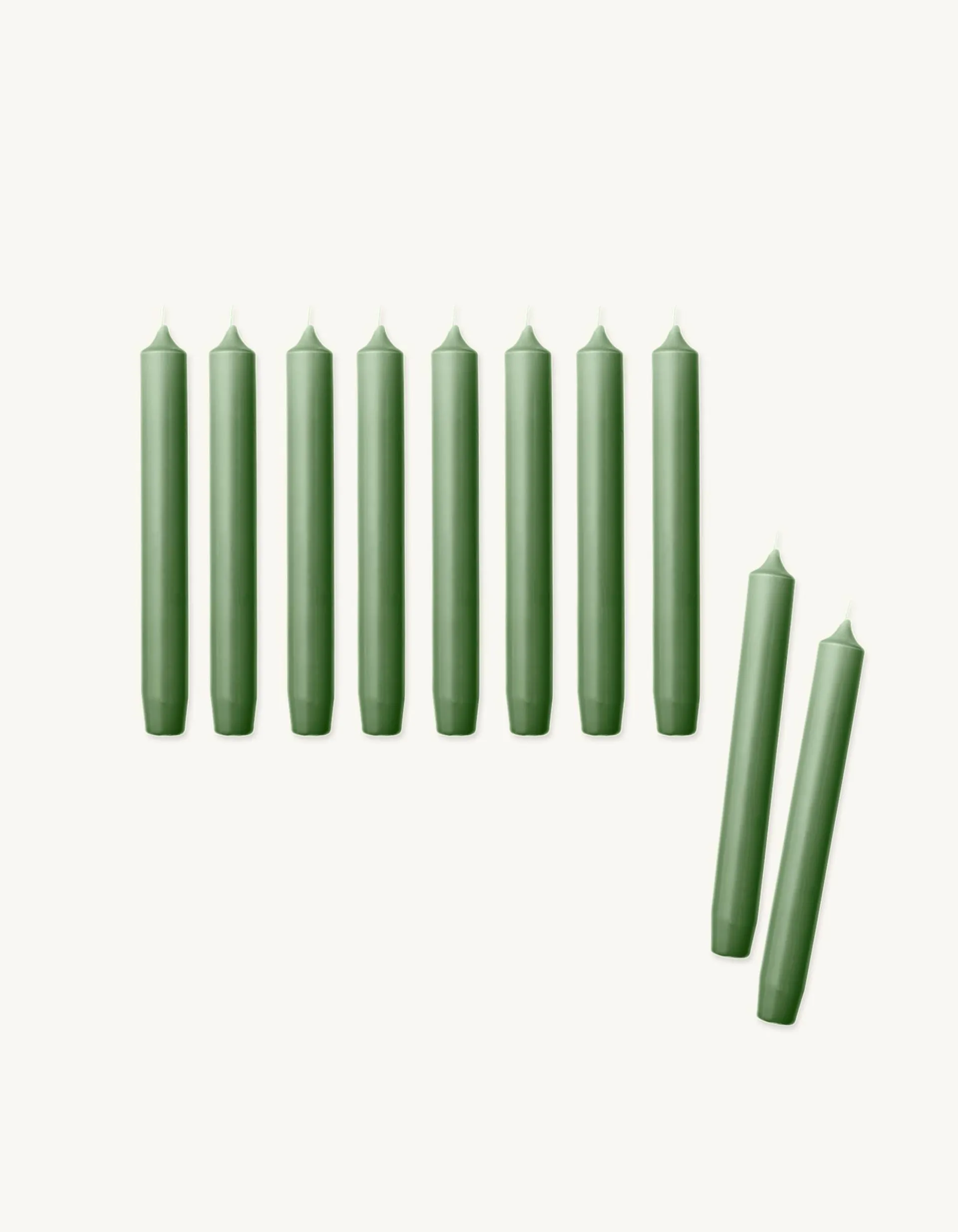 Kronelys 19 cm 10 stk