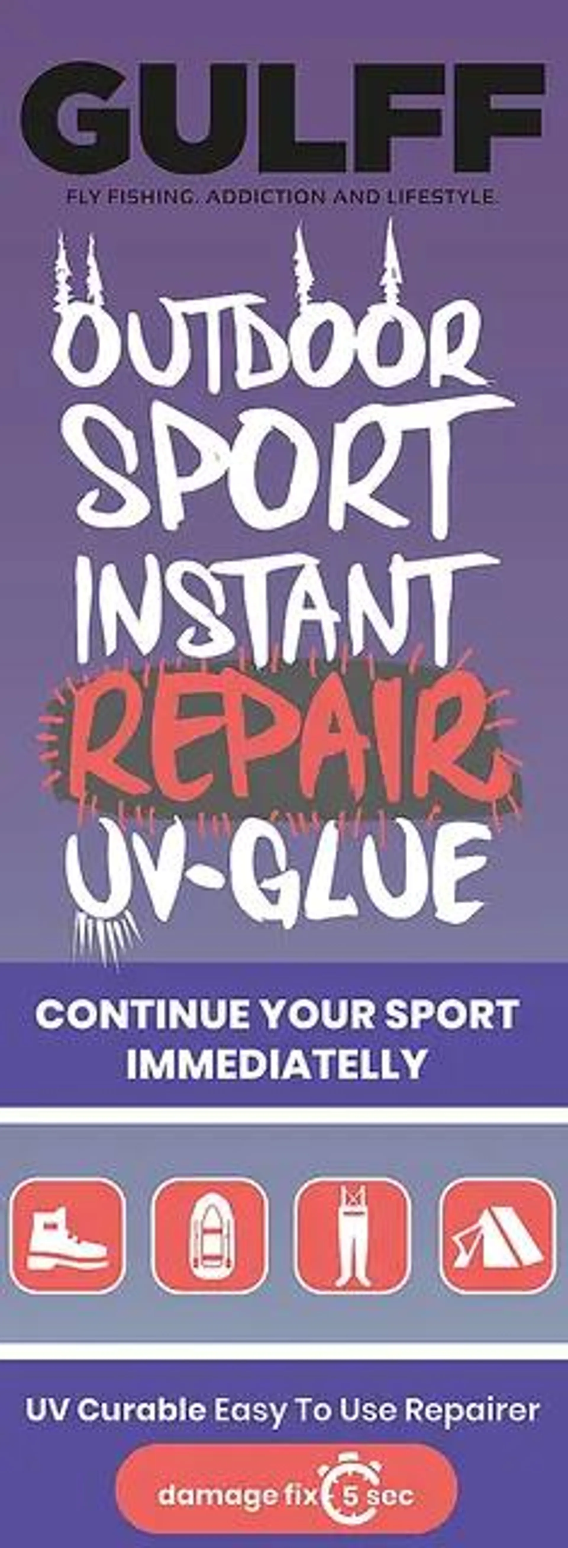 Gulff Water Stop Wader Repair