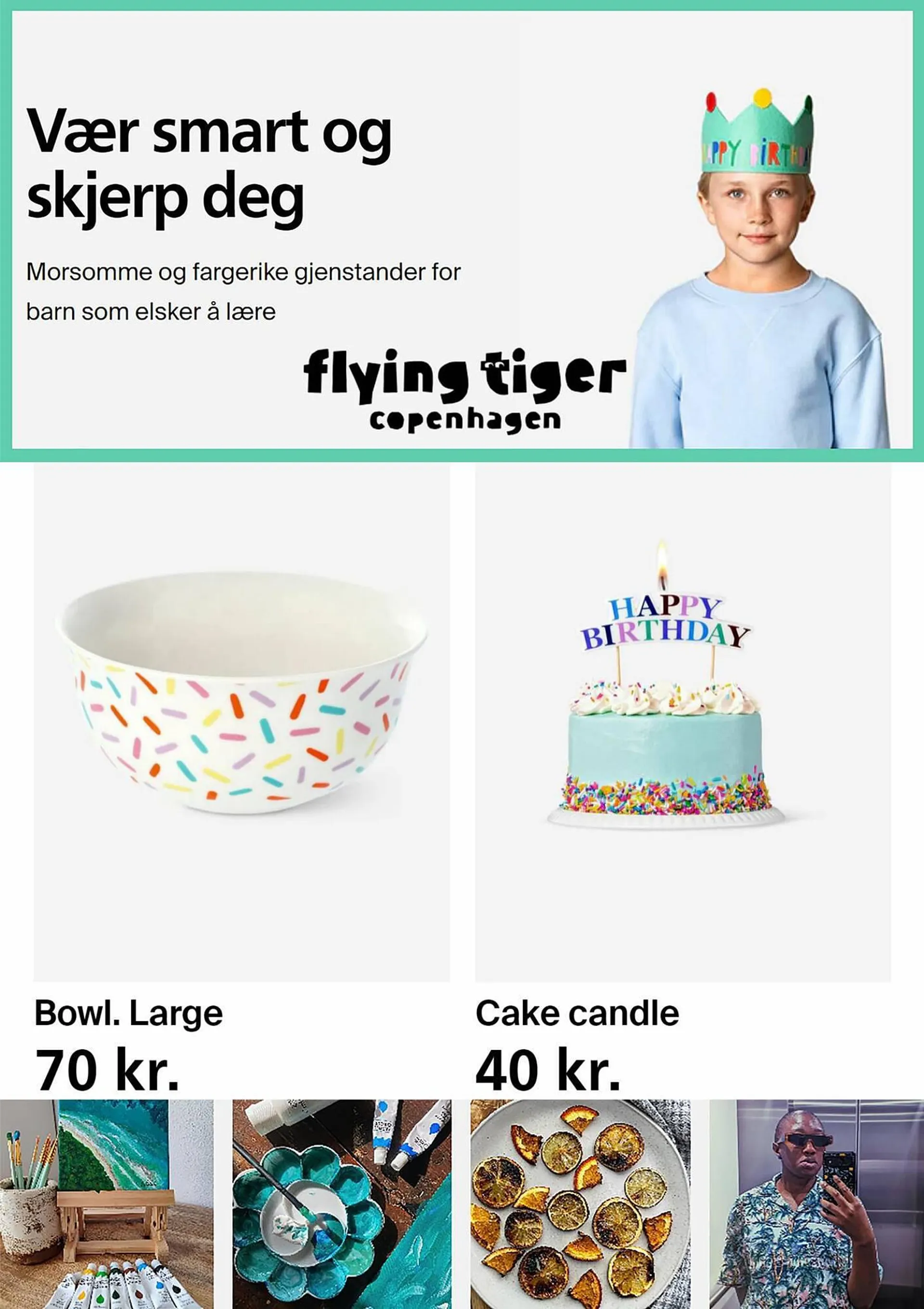 Flying Tiger Copenhagen Kundeavis fra 7. august til 7. september 2023 - kundeavisside 1