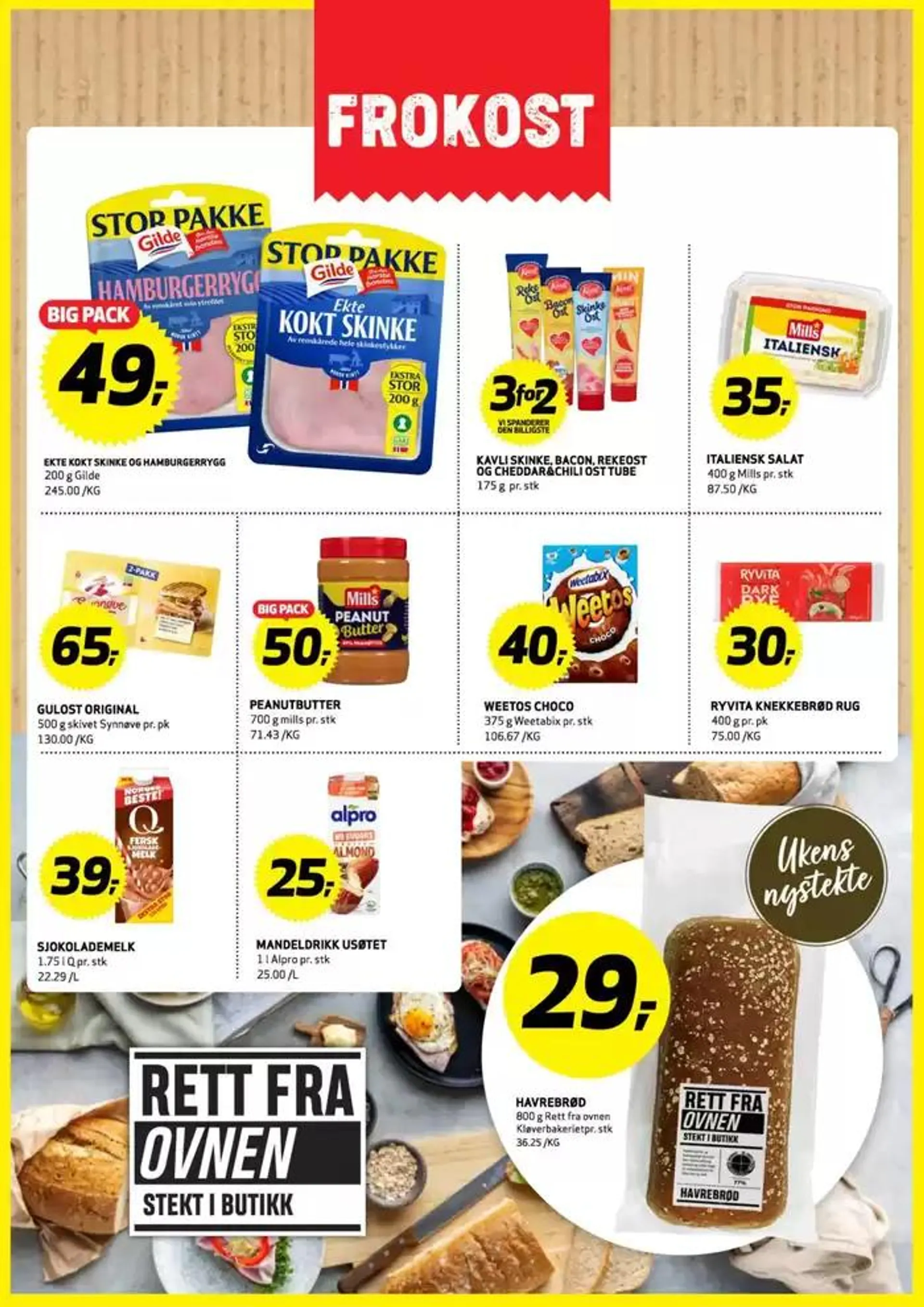 Spar nå med våre tilbud fra 28. oktober til 11. november 2024 - kundeavisside 20