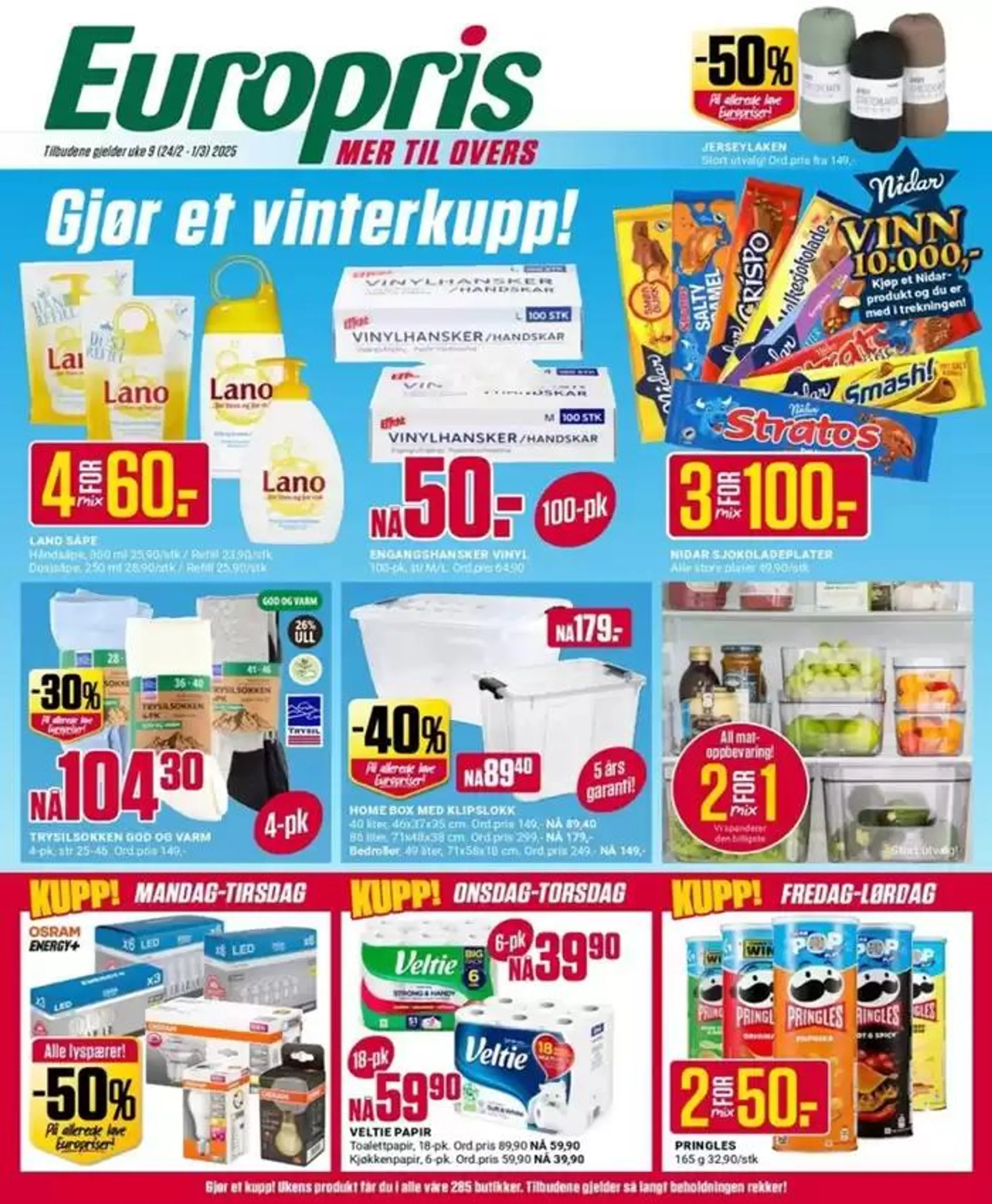 Europris DM 9-25 MYBRING fra 28. februar til 14. mars 2025 - kundeavisside 2