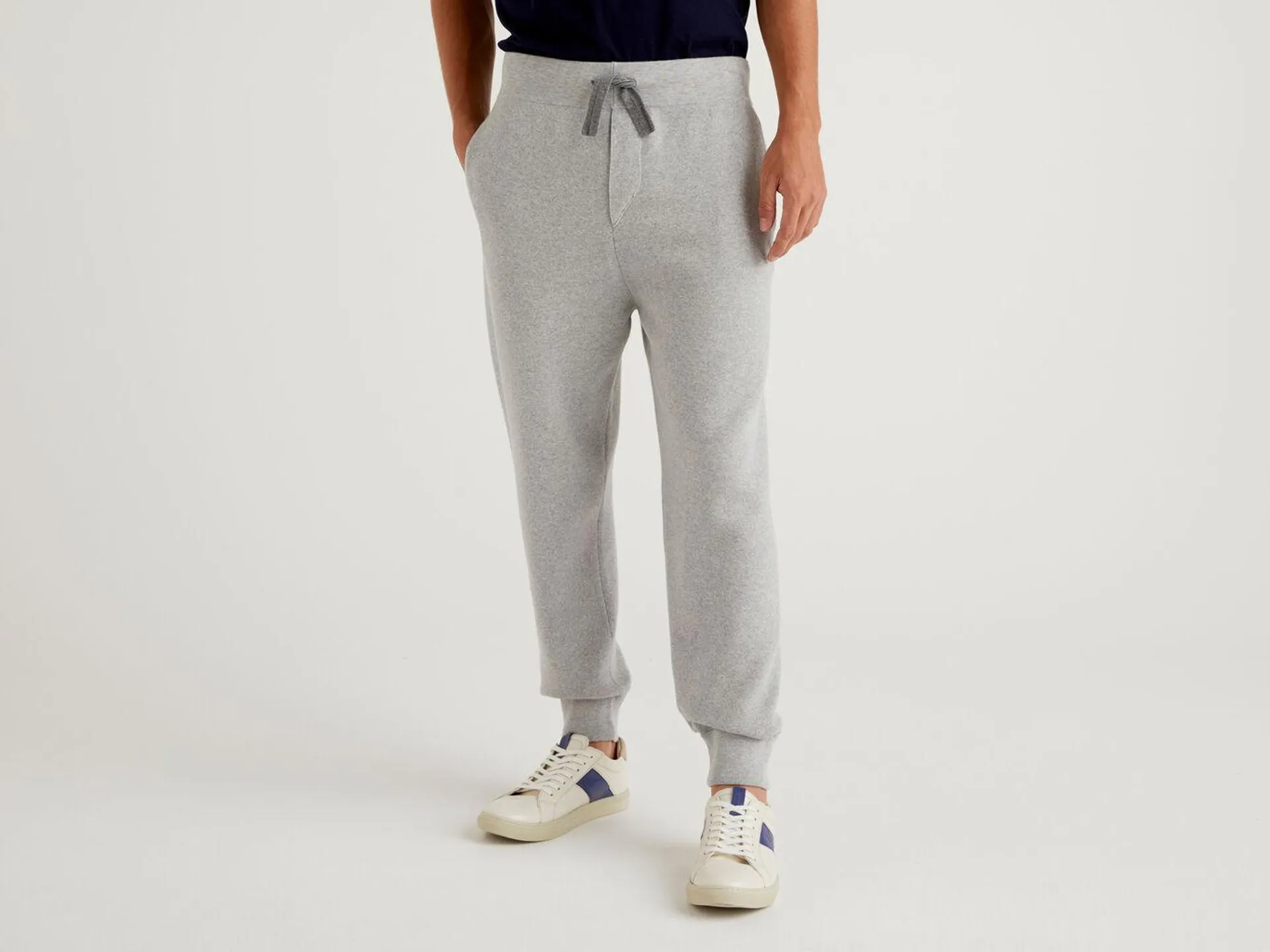 Benetton Drawstring Joggebukser Herre Grå | Norge-4587269