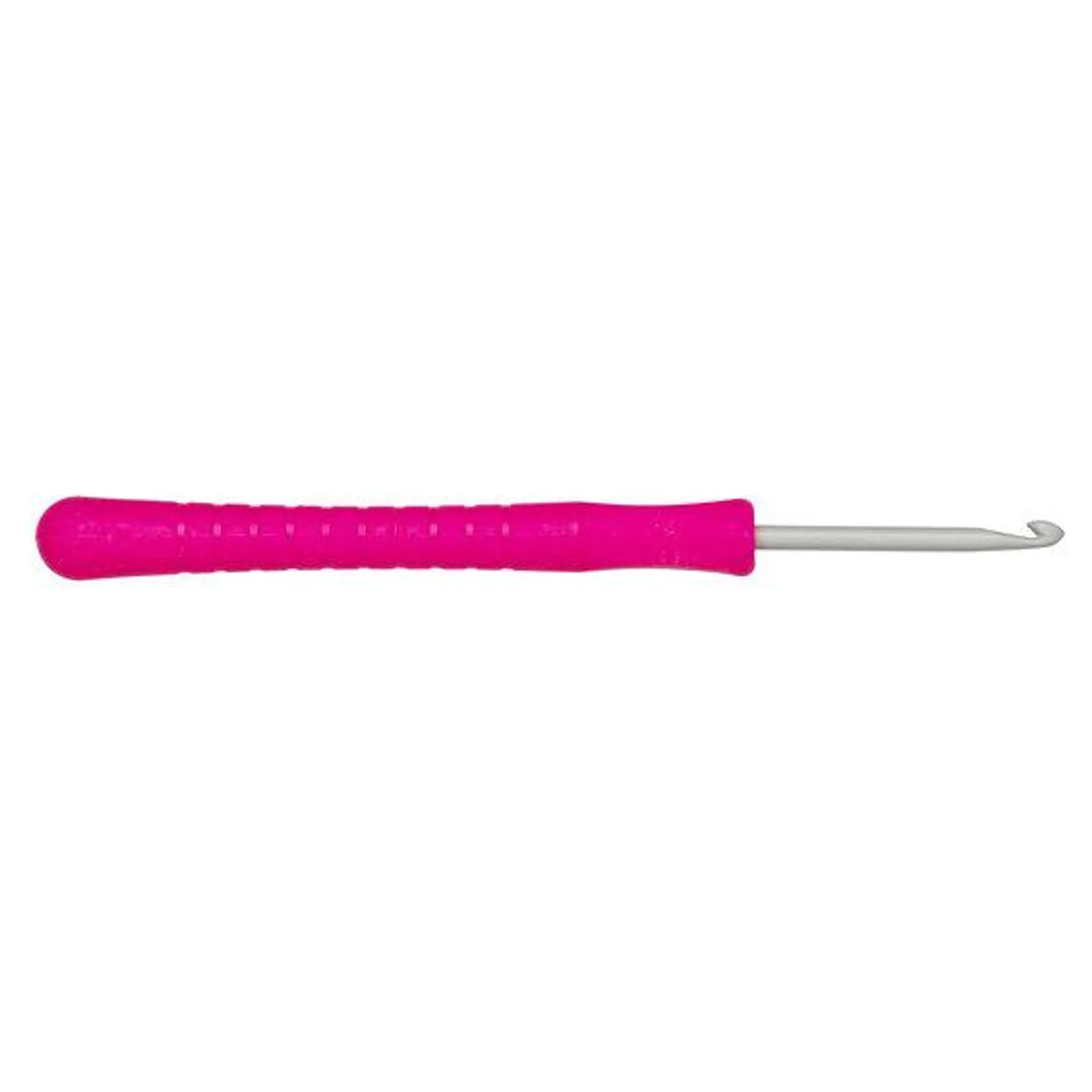 Heklenål Easy Grip, lengde 14 cm Ø3,5 mm –&nbsp;aluminium