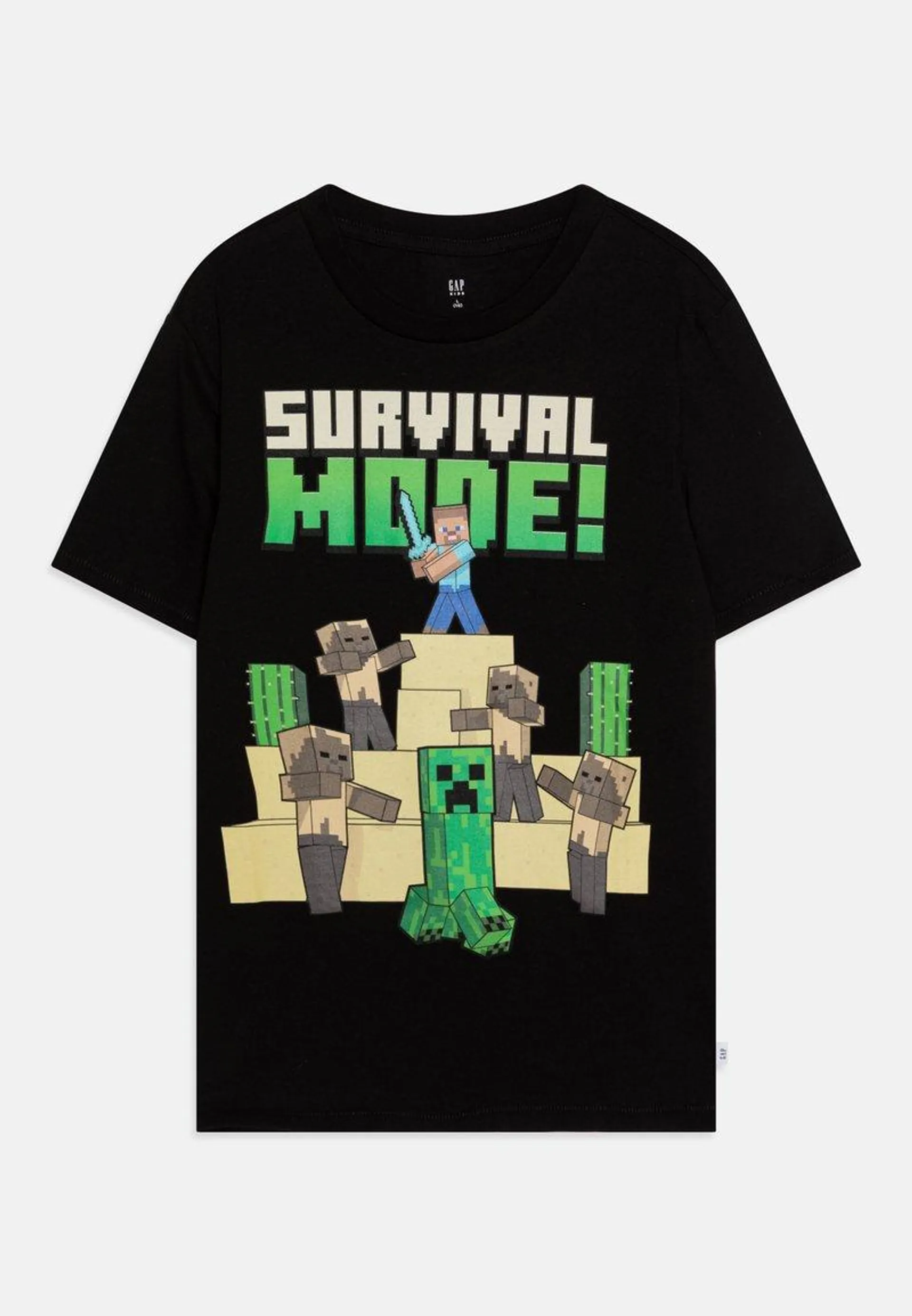 MINECRAFT GRAPHIC TEE BOYS - T-shirts med print