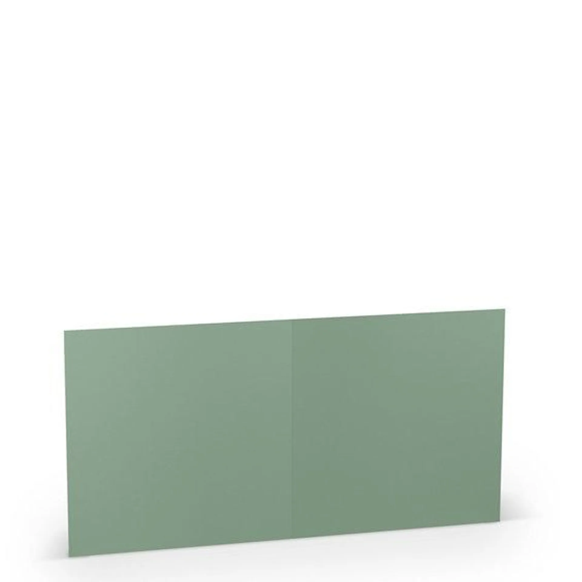 Dobbeltkort 5 stk. 157x157 grønn