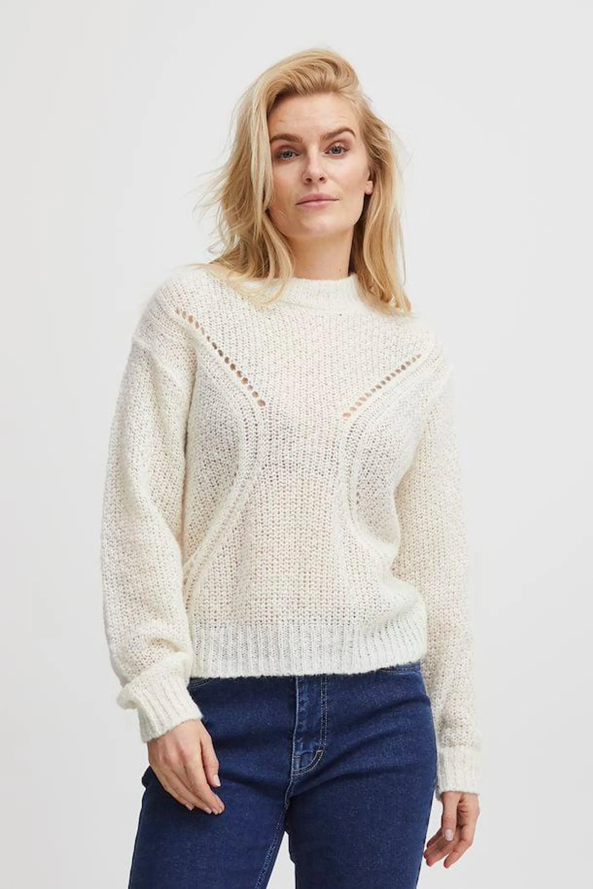 Strikket pullover