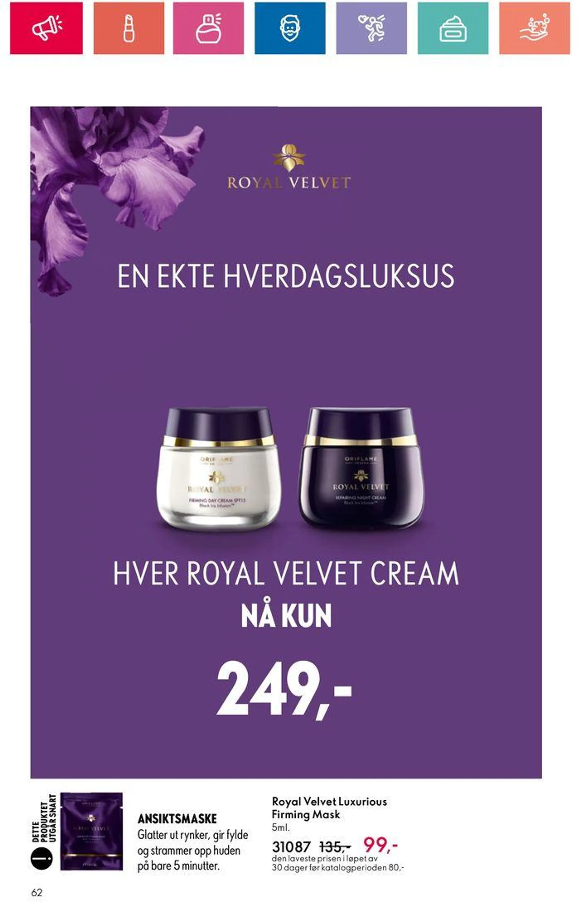 ORIFLAME Kundeavis - 62