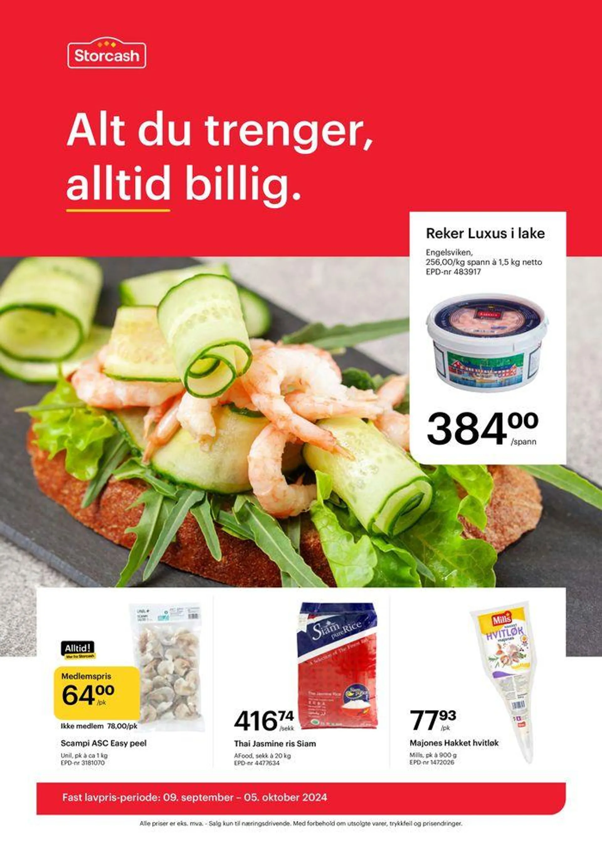 Alt Du Trenger, Alltid Billig - 1