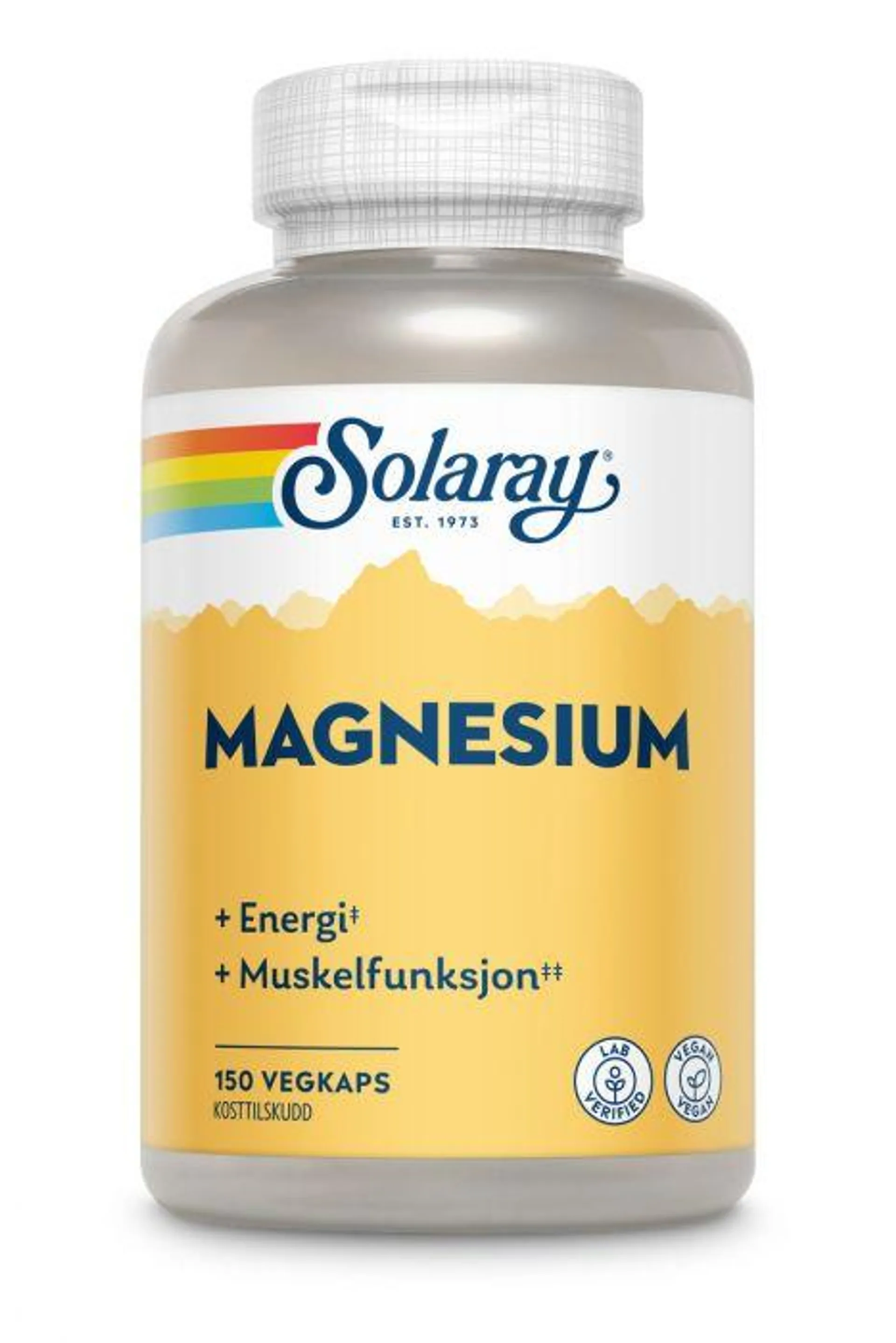 Solaray Magnesium 150 kapsler