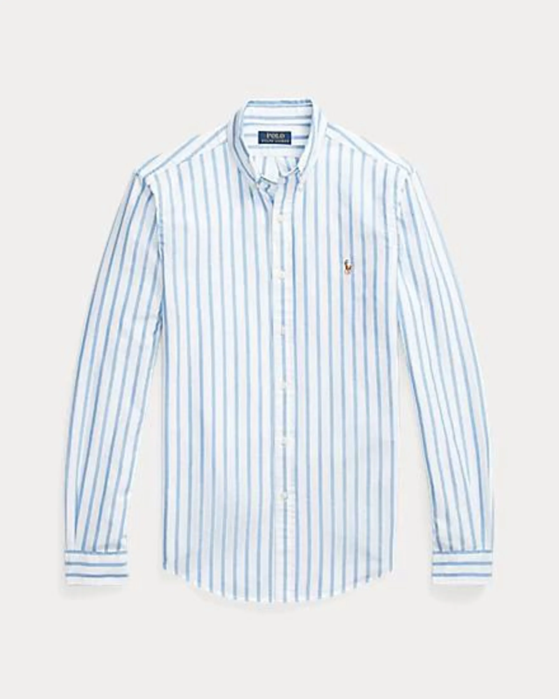 Slim Fit Striped Oxford Shirt