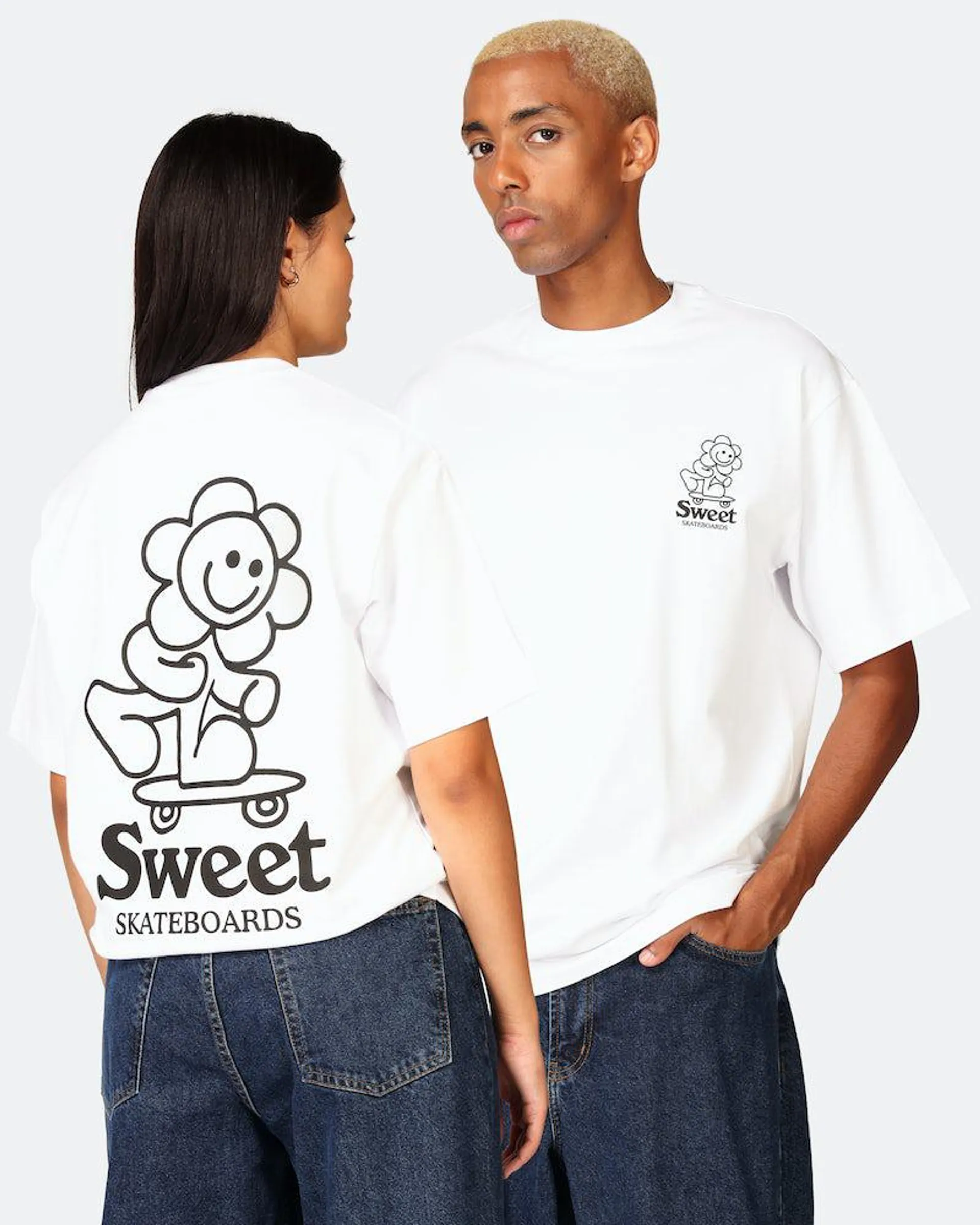 Flower t-skjorte