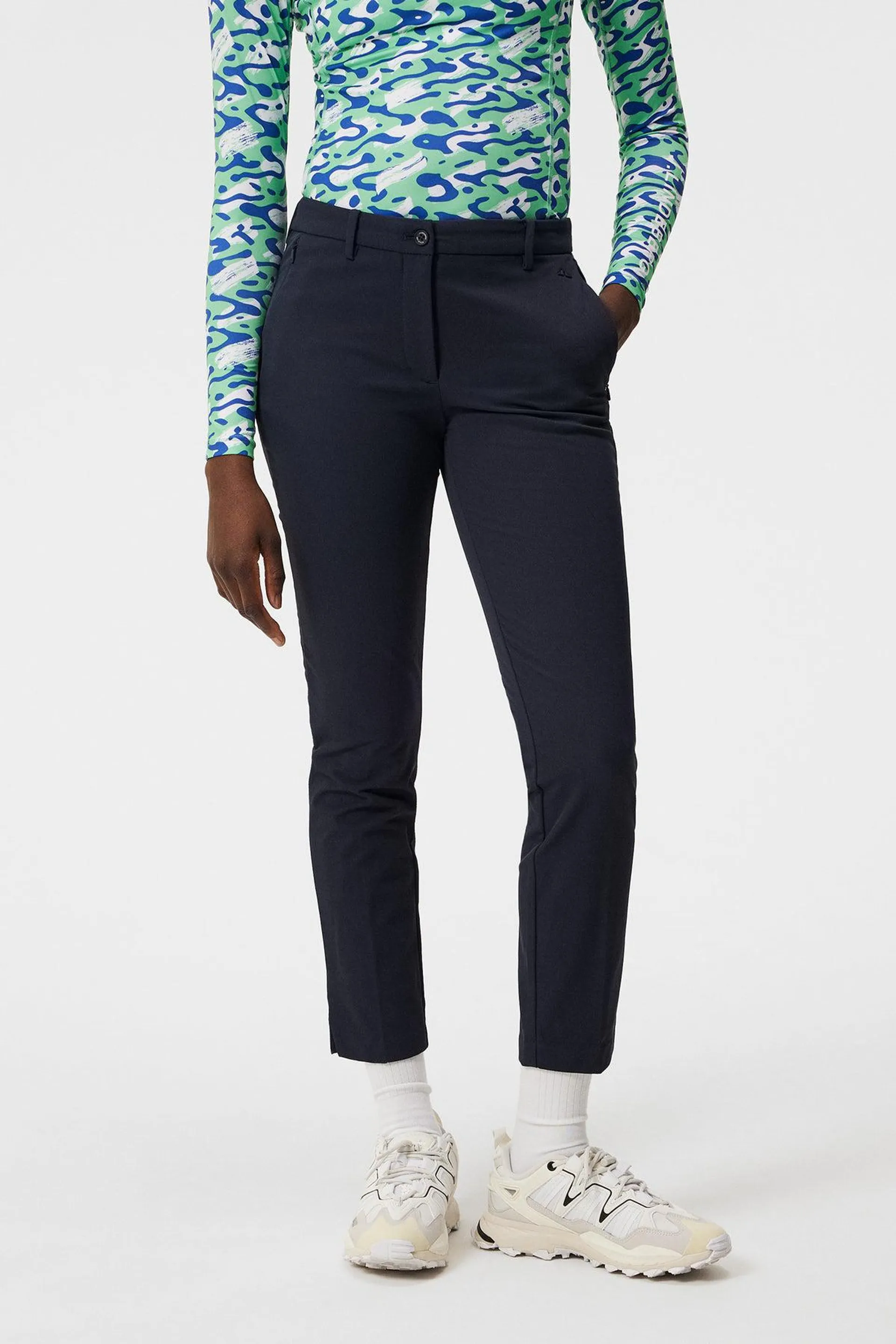 Lei Fleece Twill Pant JL Navy