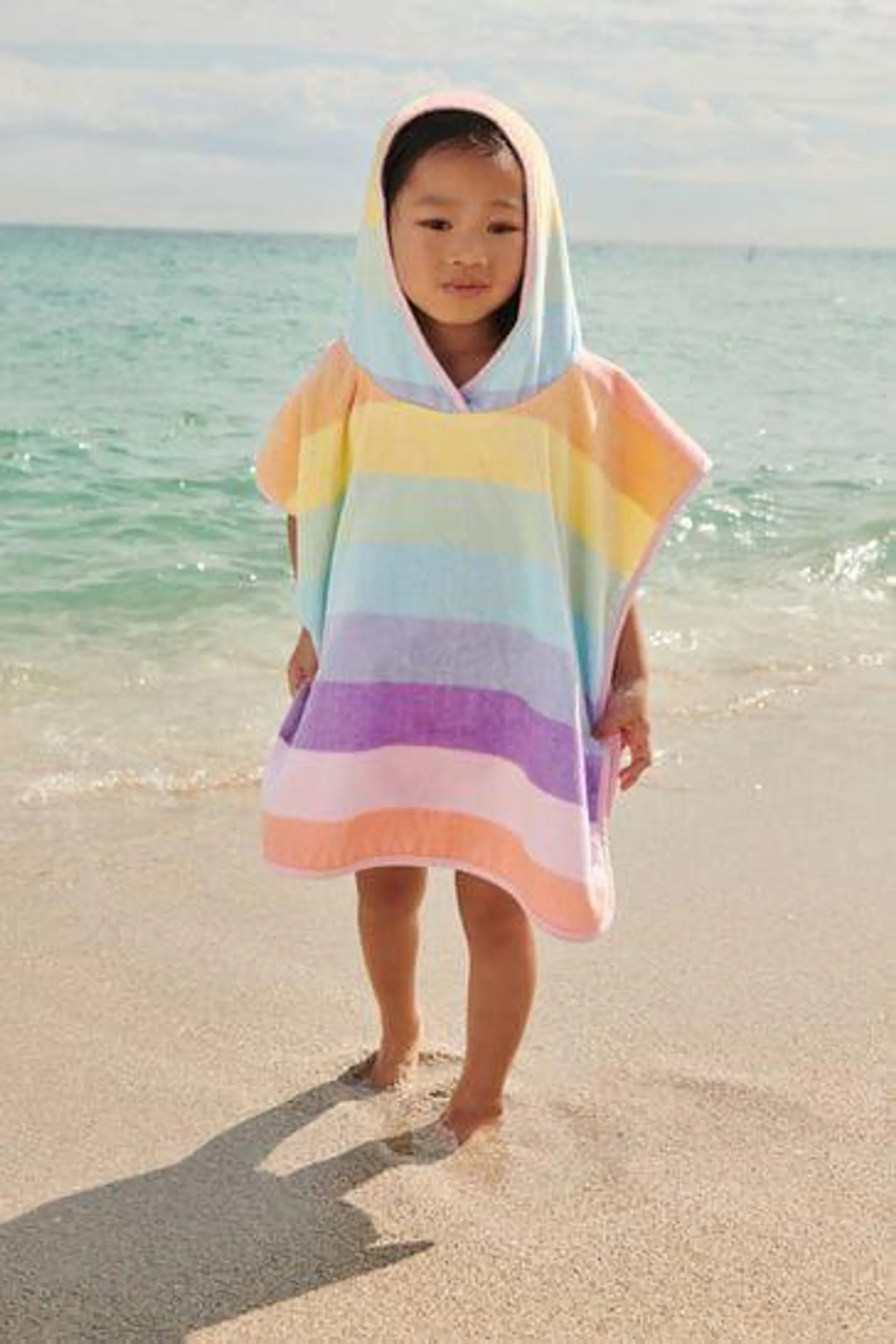 Towelling Poncho