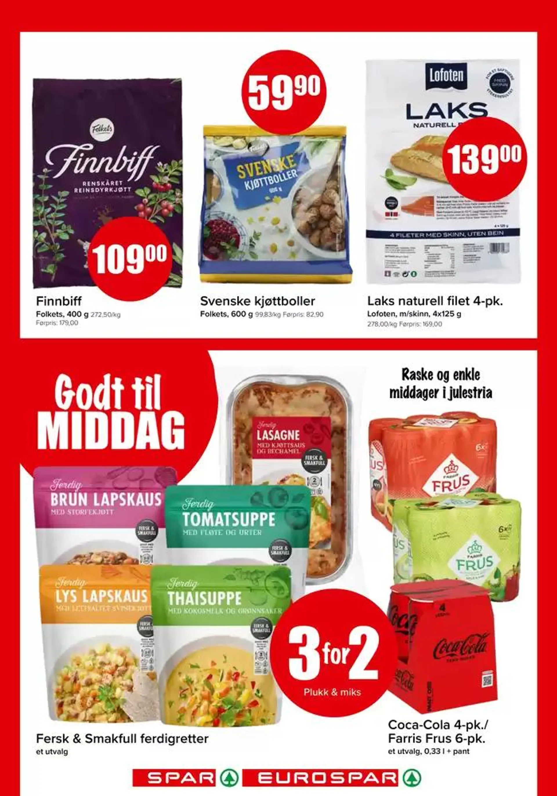 Spar Kundeavis fra 24. november til 8. desember 2024 - kundeavisside 3