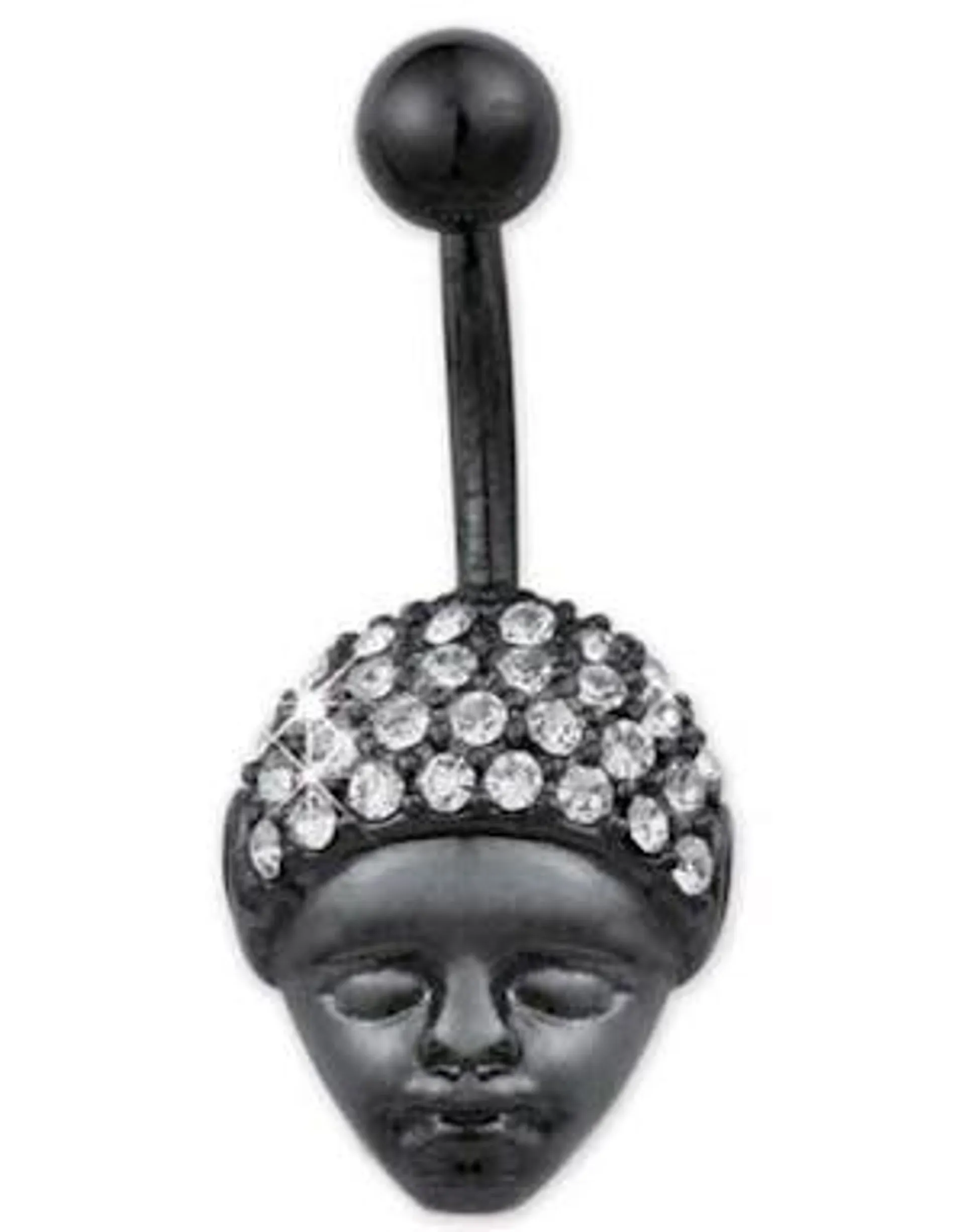 Afro Man - Svart Navlepiercing